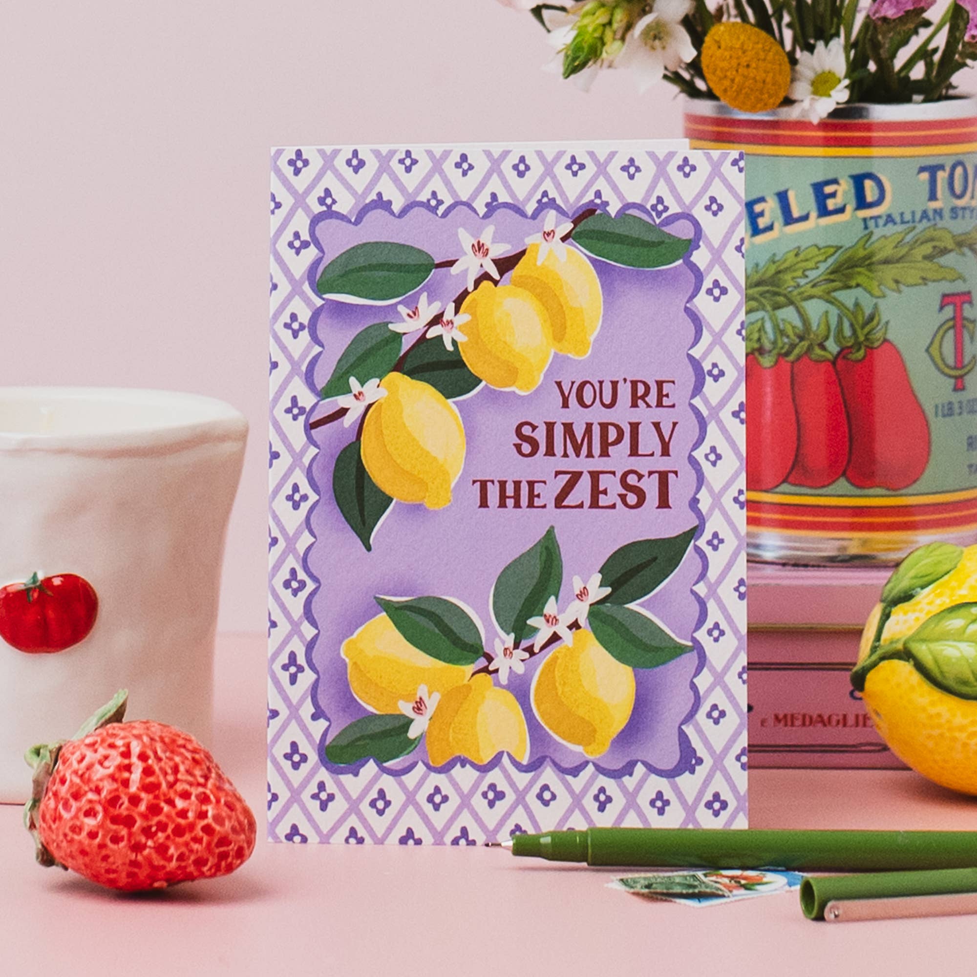 Simply The Zest Lemon Card