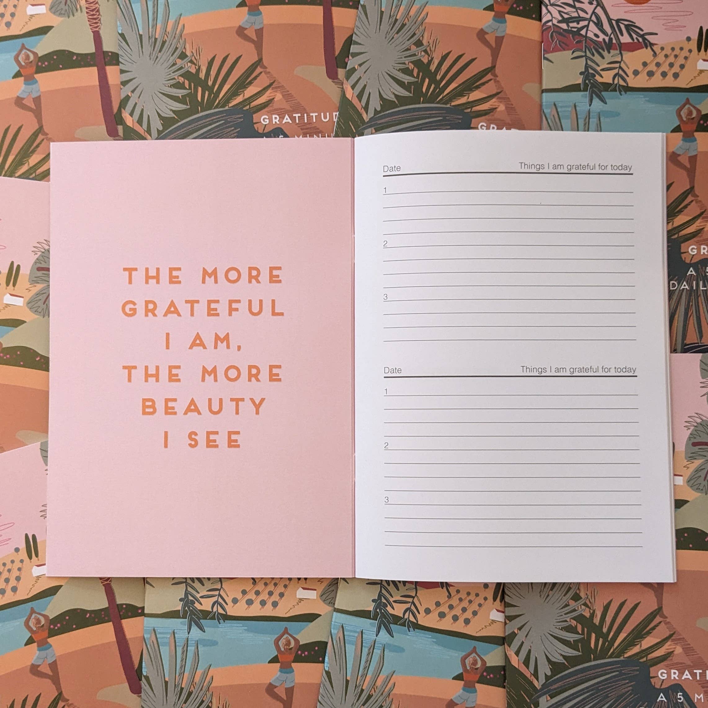 Gratitude 5 Minute Journal Yoga Girl Inside
