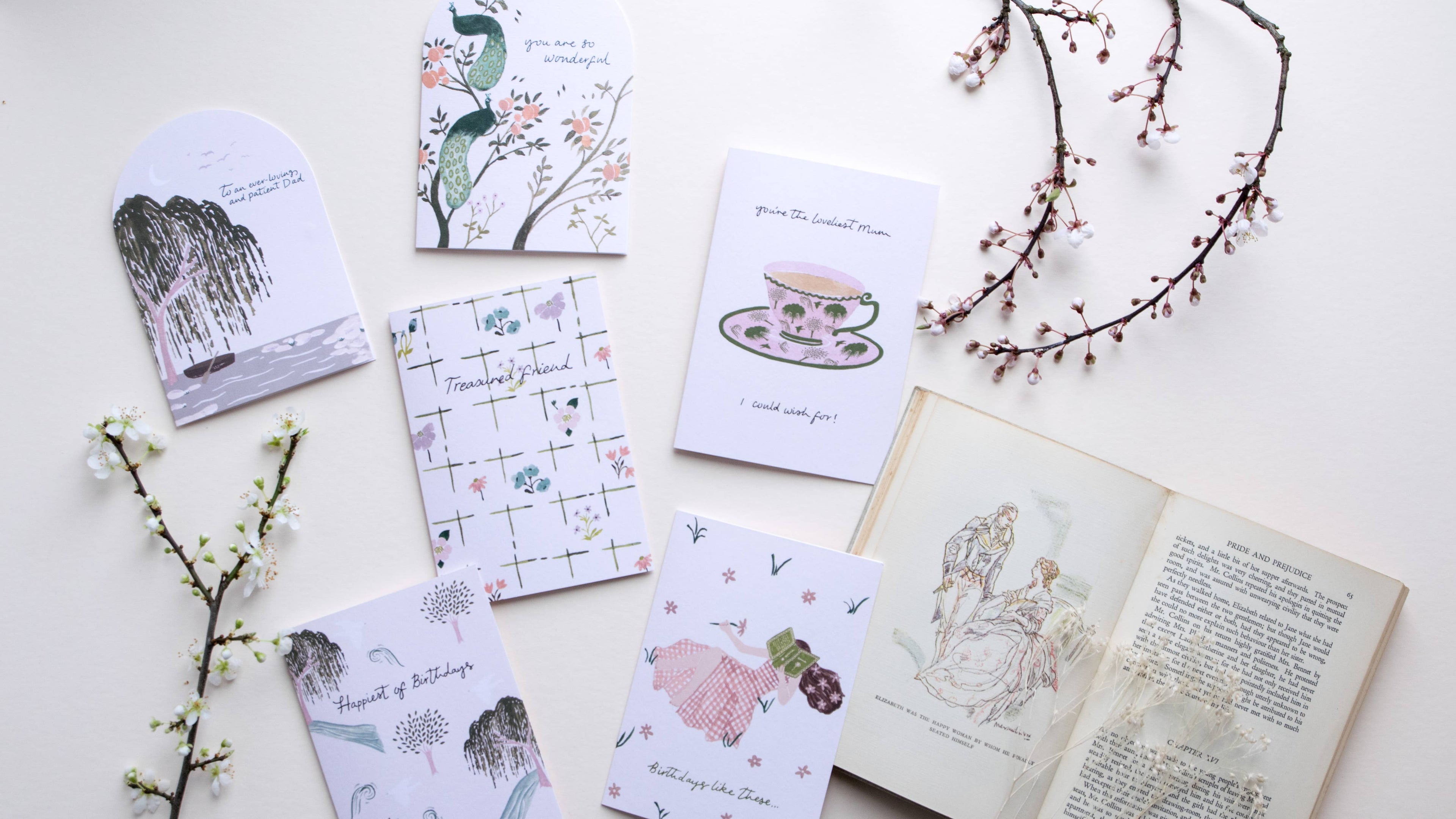 Hidden Pearl Greeting Cards