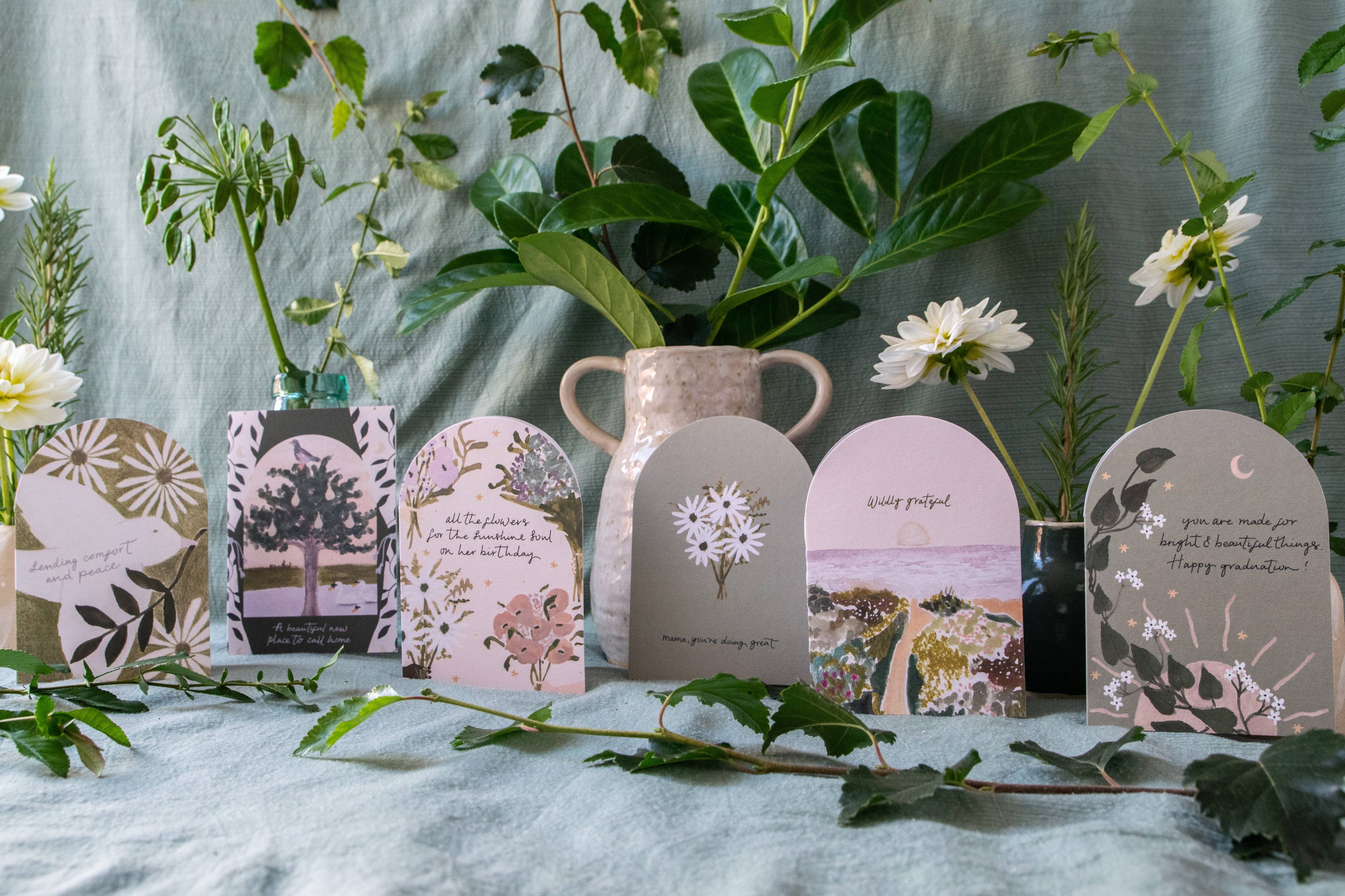 Hidden Pearl Greeting Cards