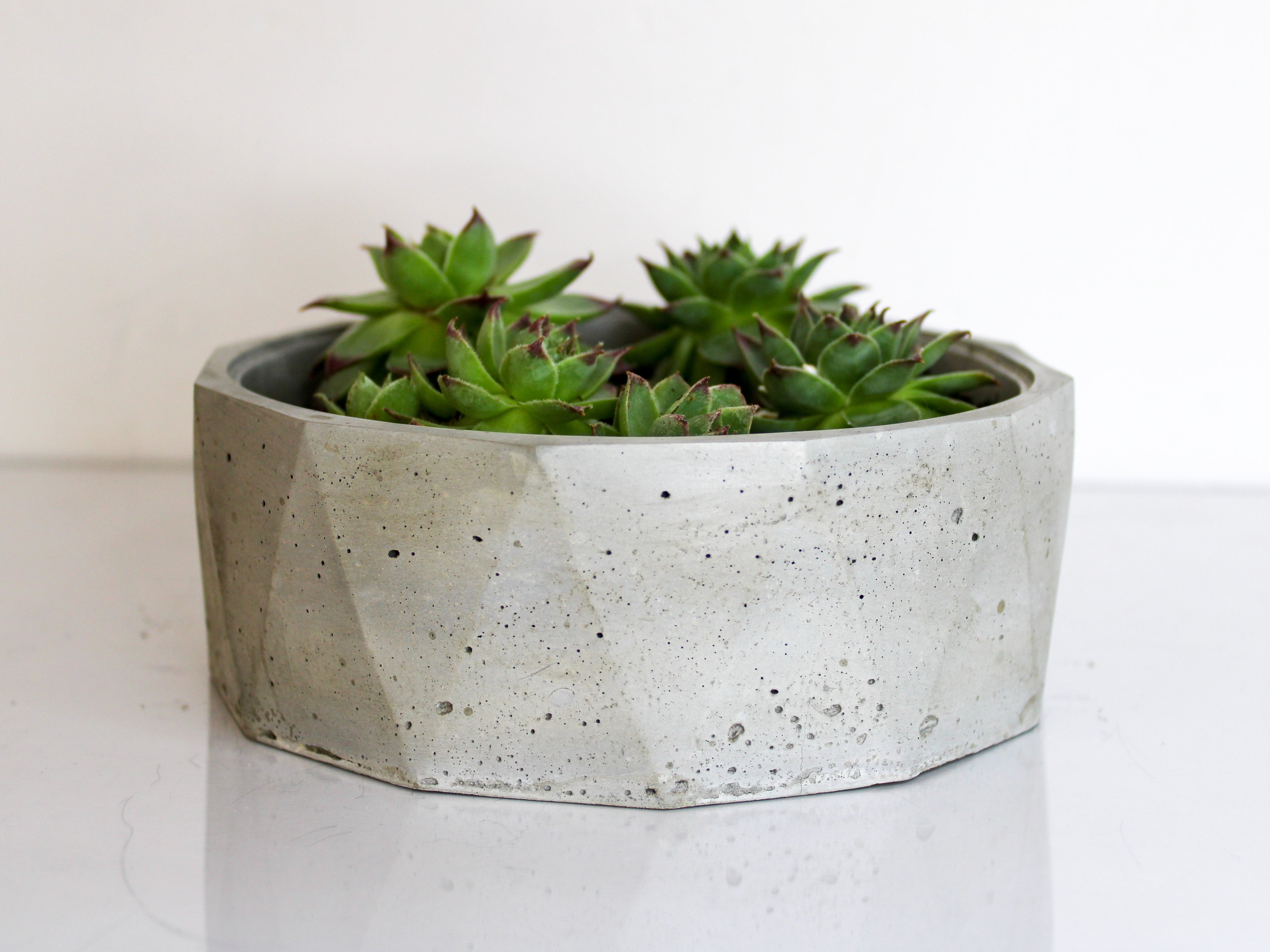 Hexagon Cement Bowl