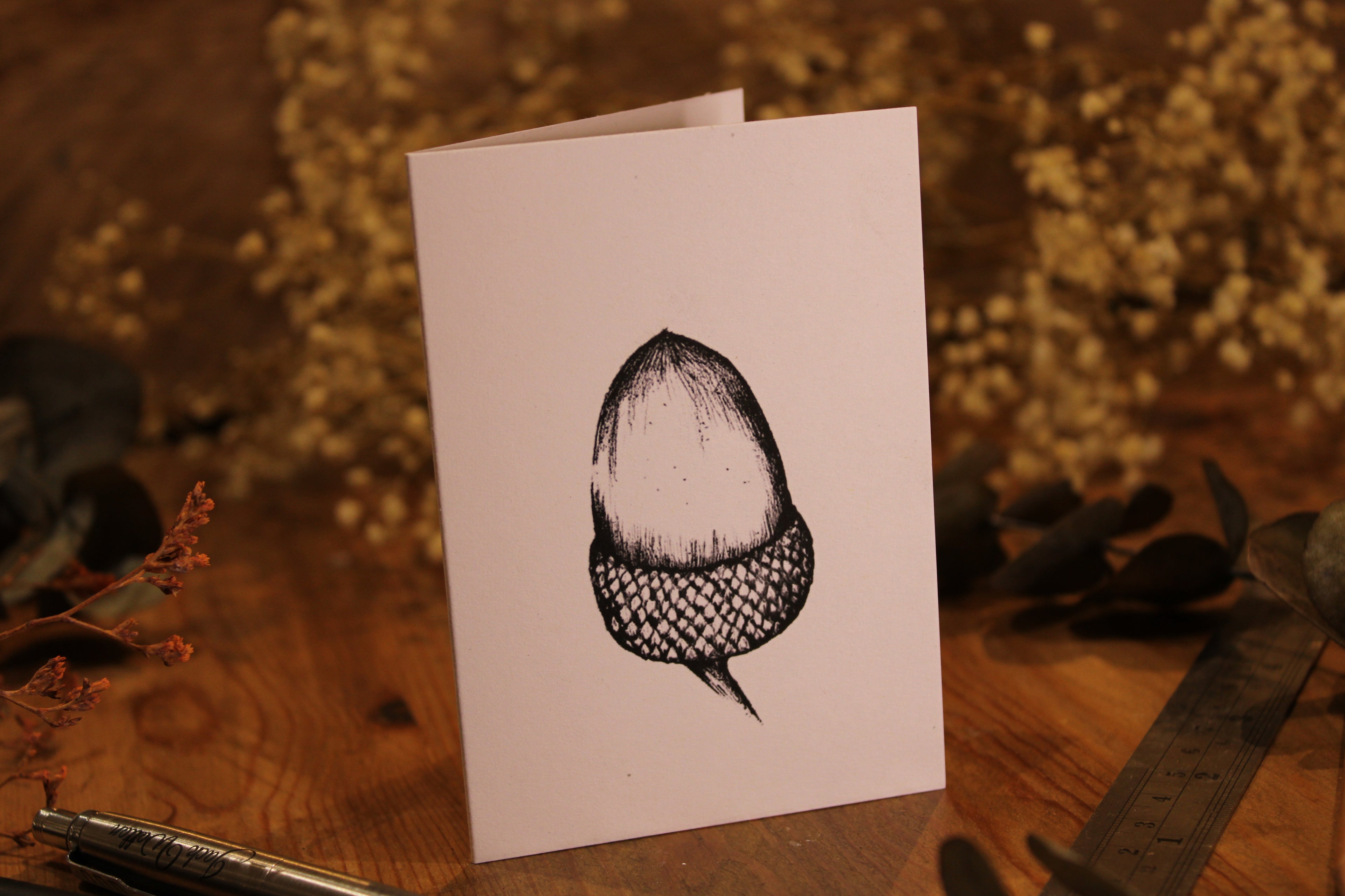 Acorn Greeting Card