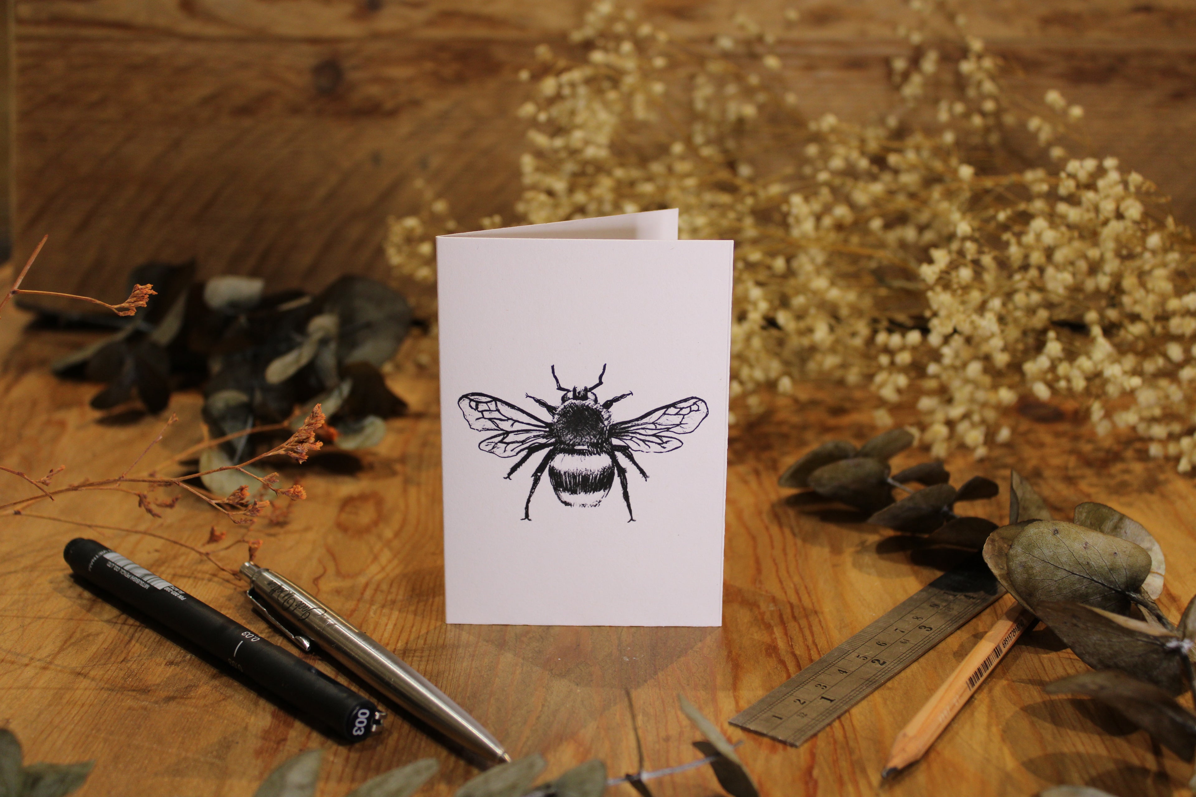Bee Greeting Card