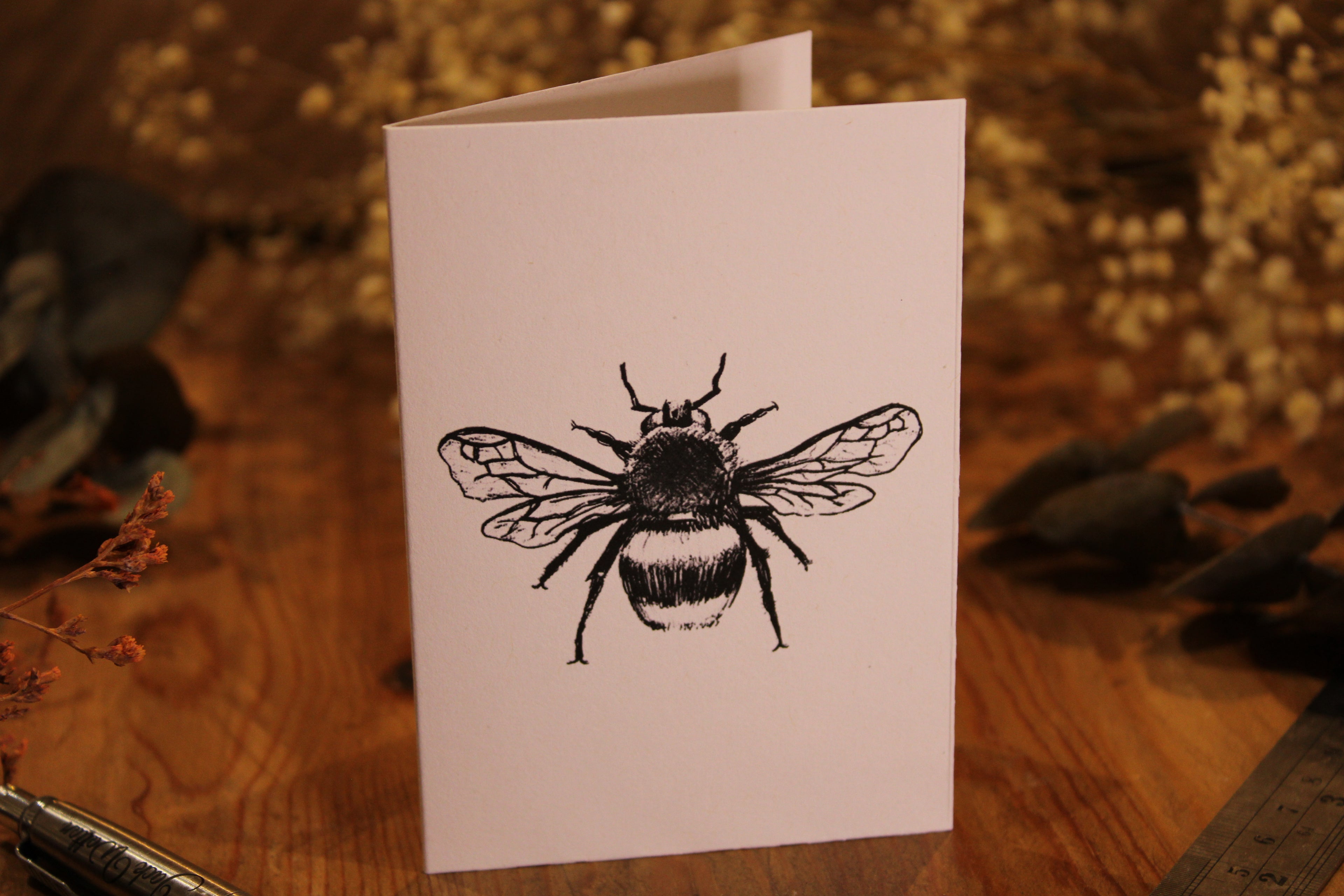 Bee Greeting Card