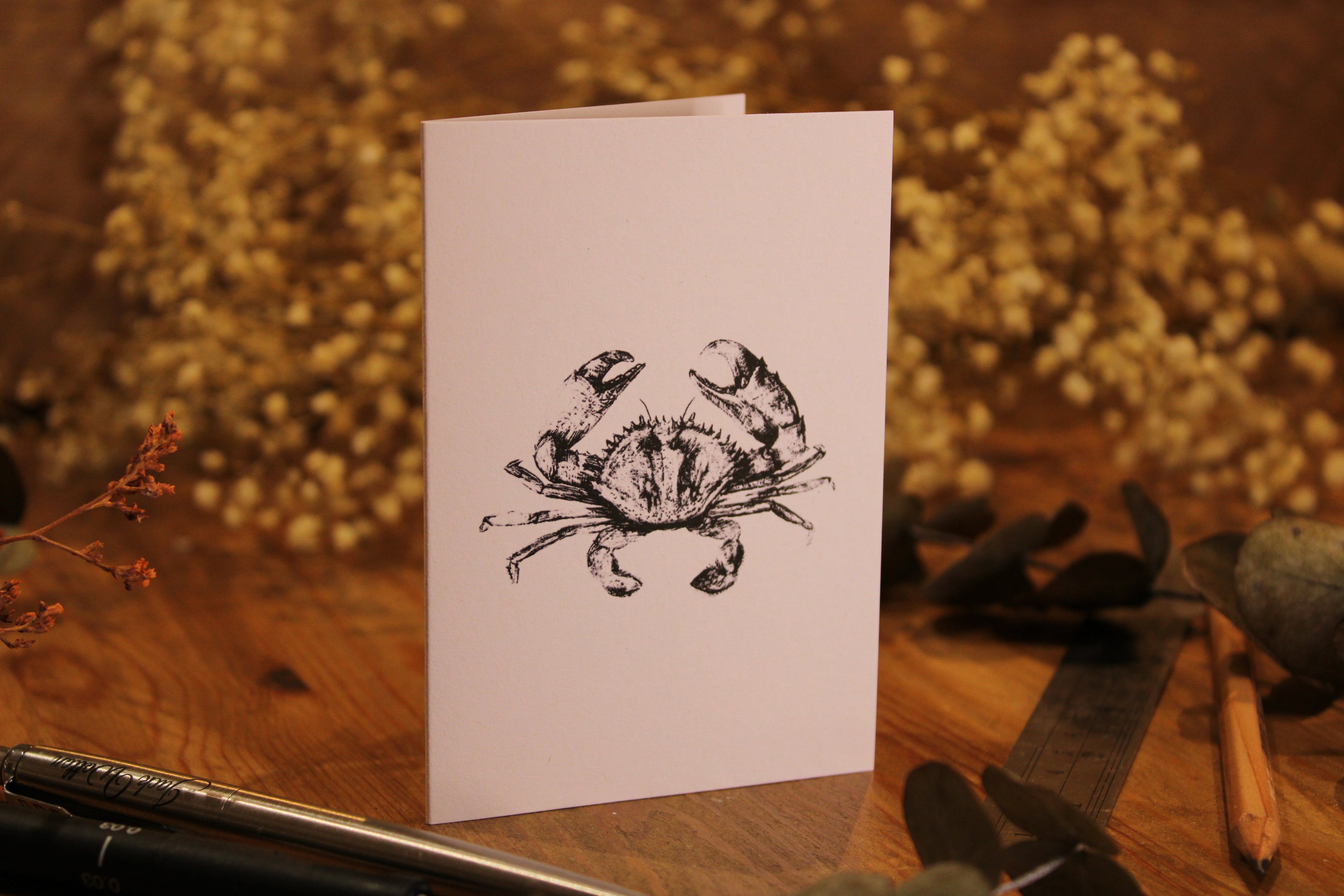 Crab Greeting Card