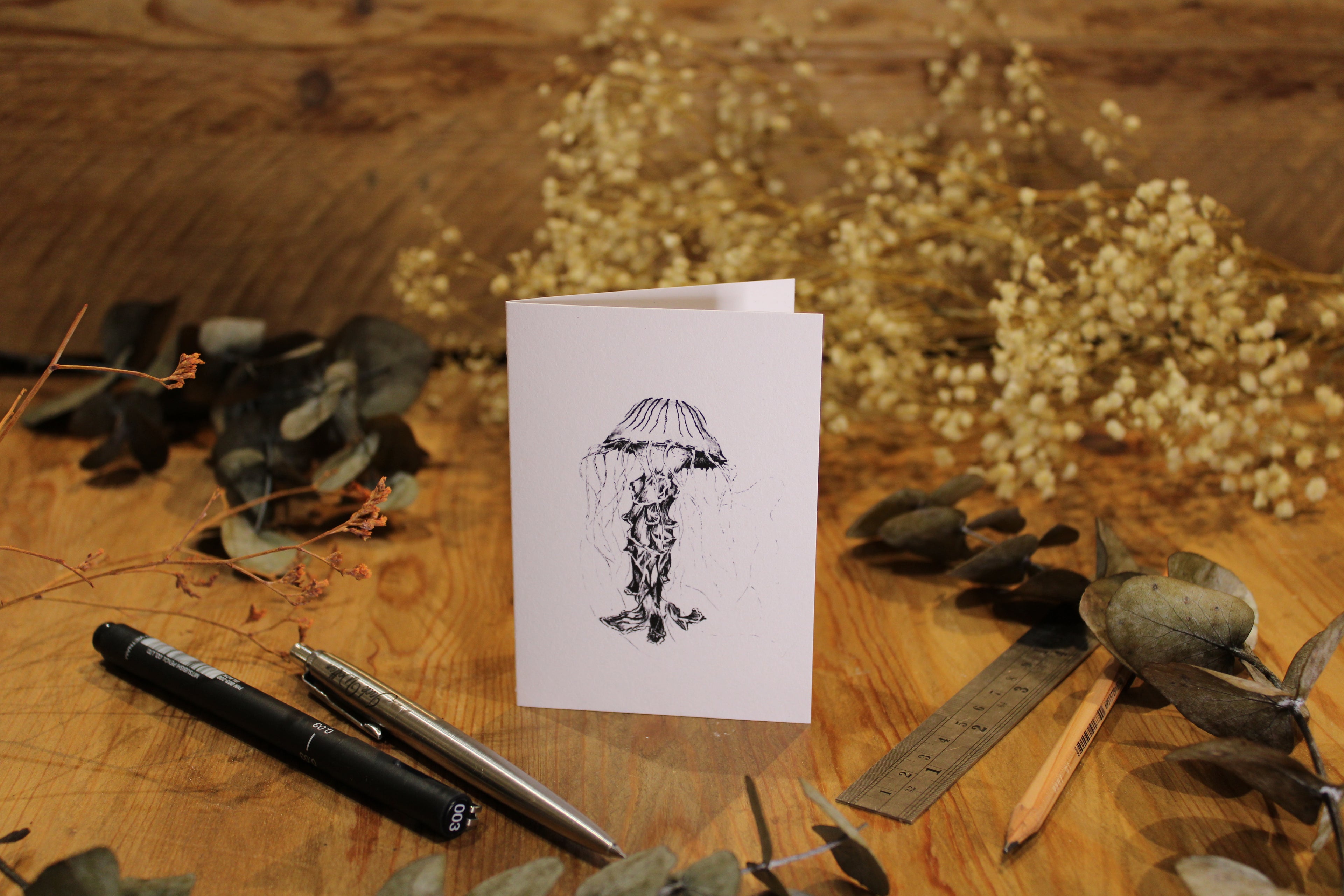 Jellyfish Greeting Card