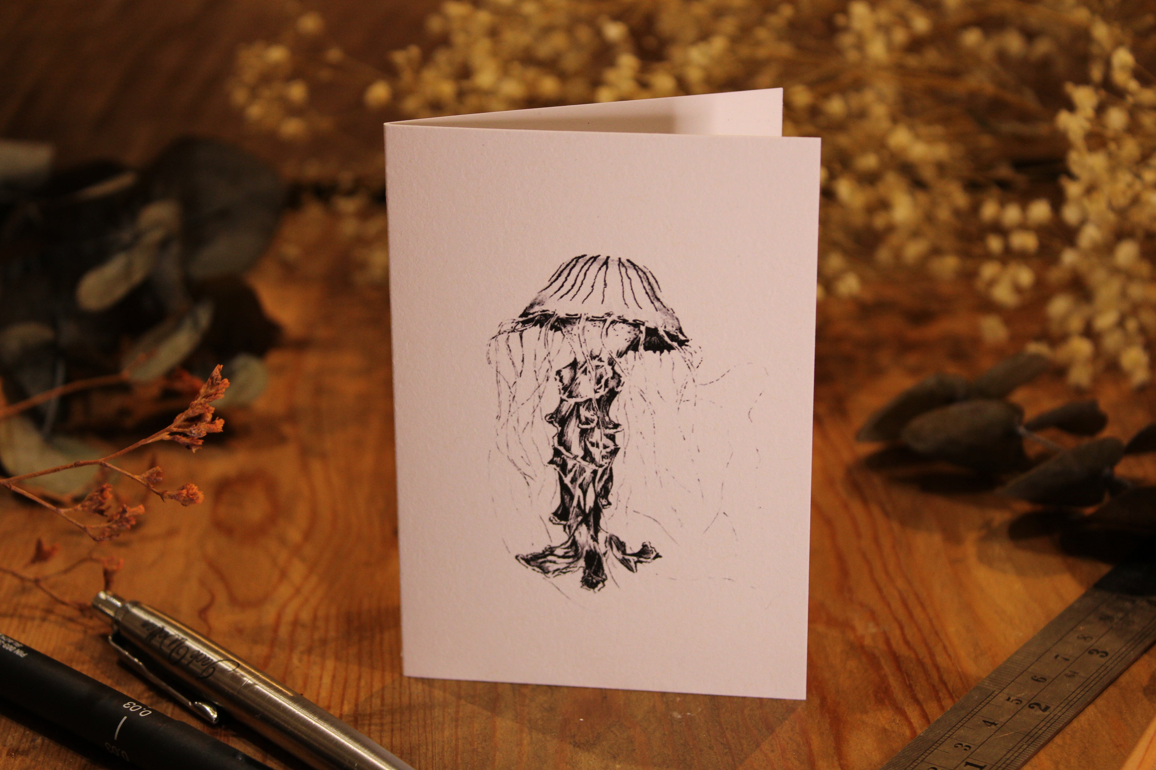Jellyfish Greeting Card