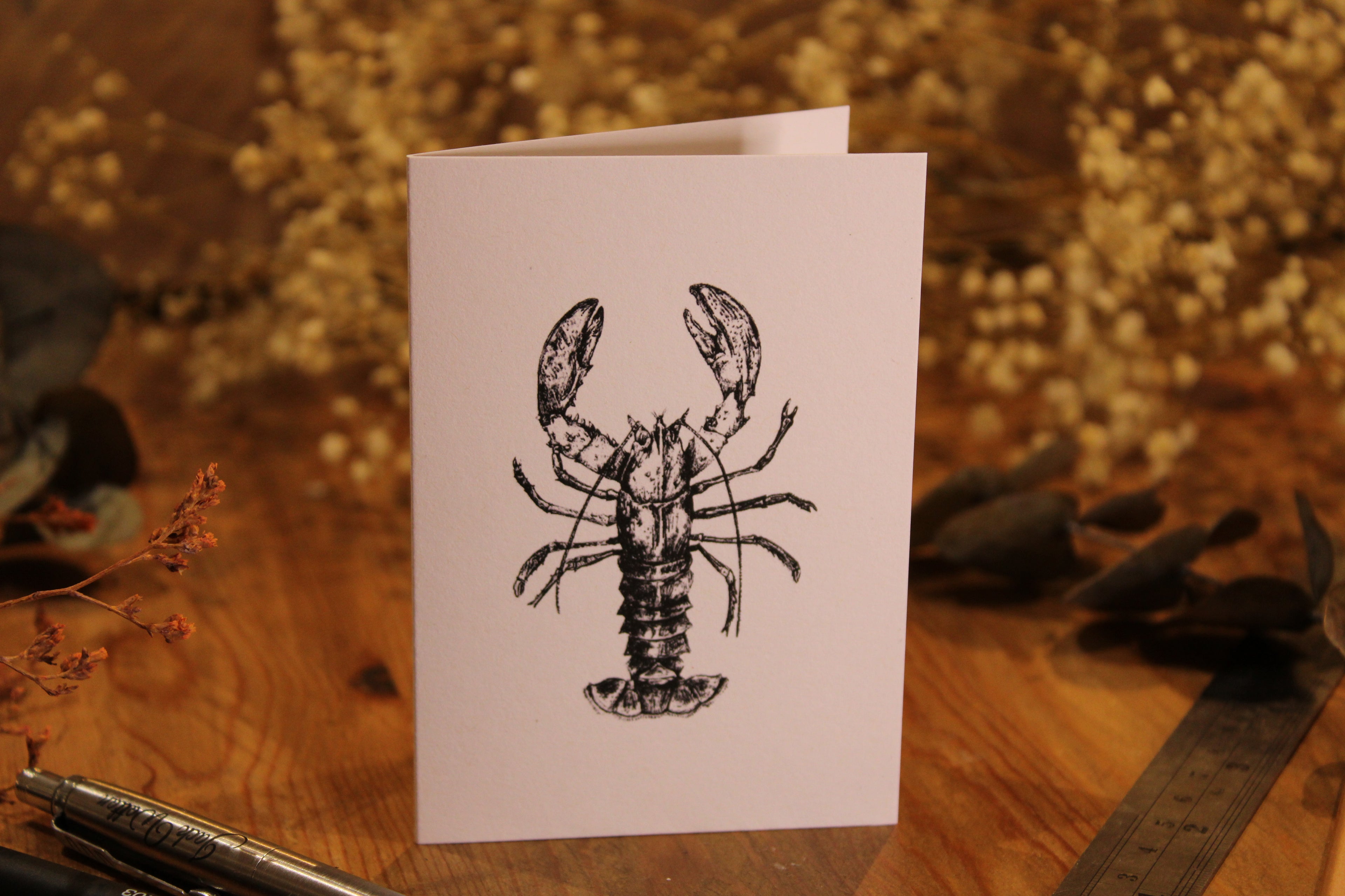 Lobster Greeting Card