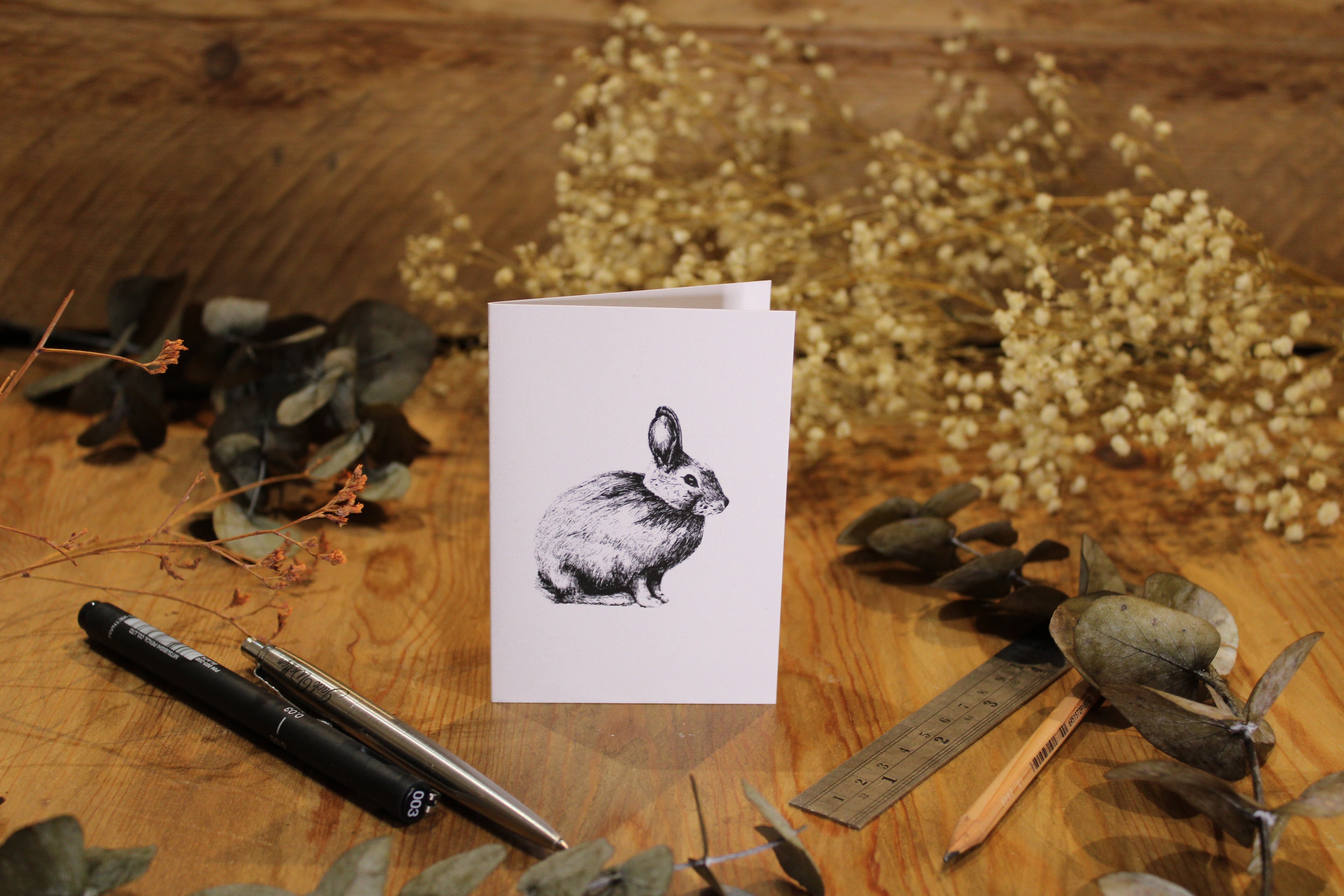 Rabbit Greeting Card