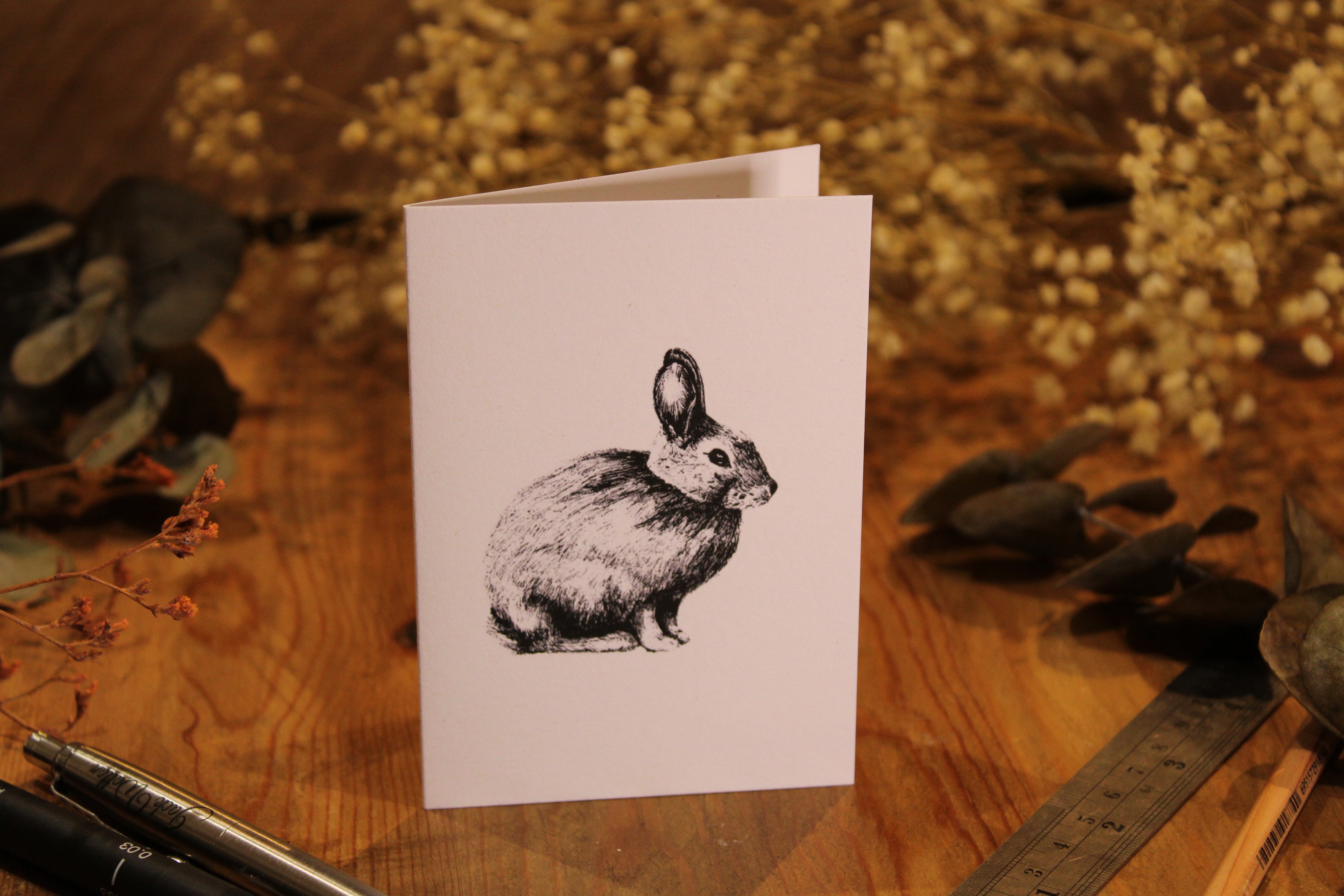Rabbit Greeting Card