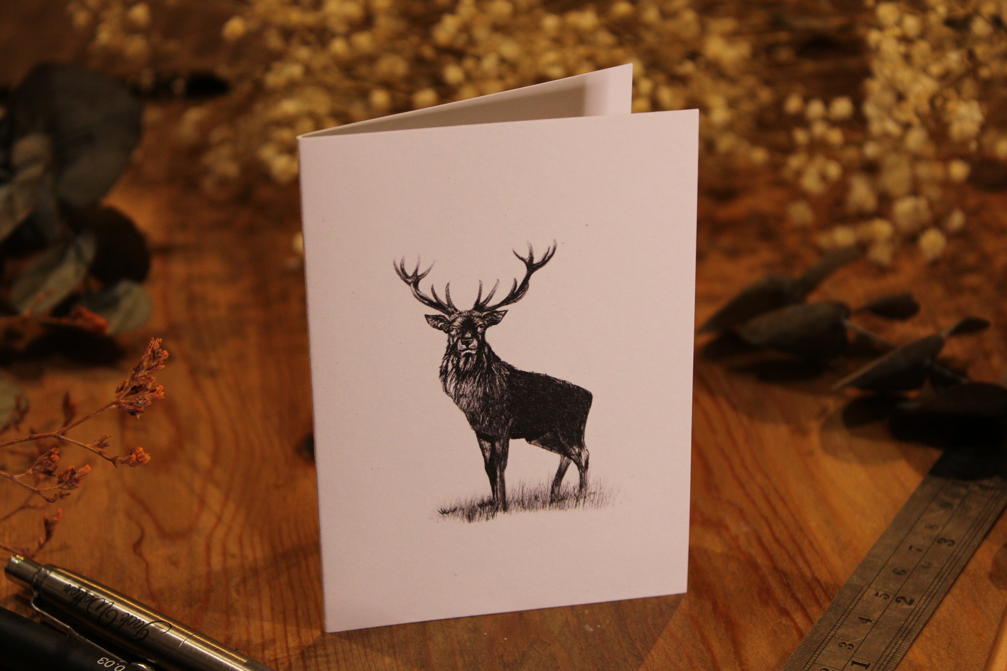 Stag Greeting Card