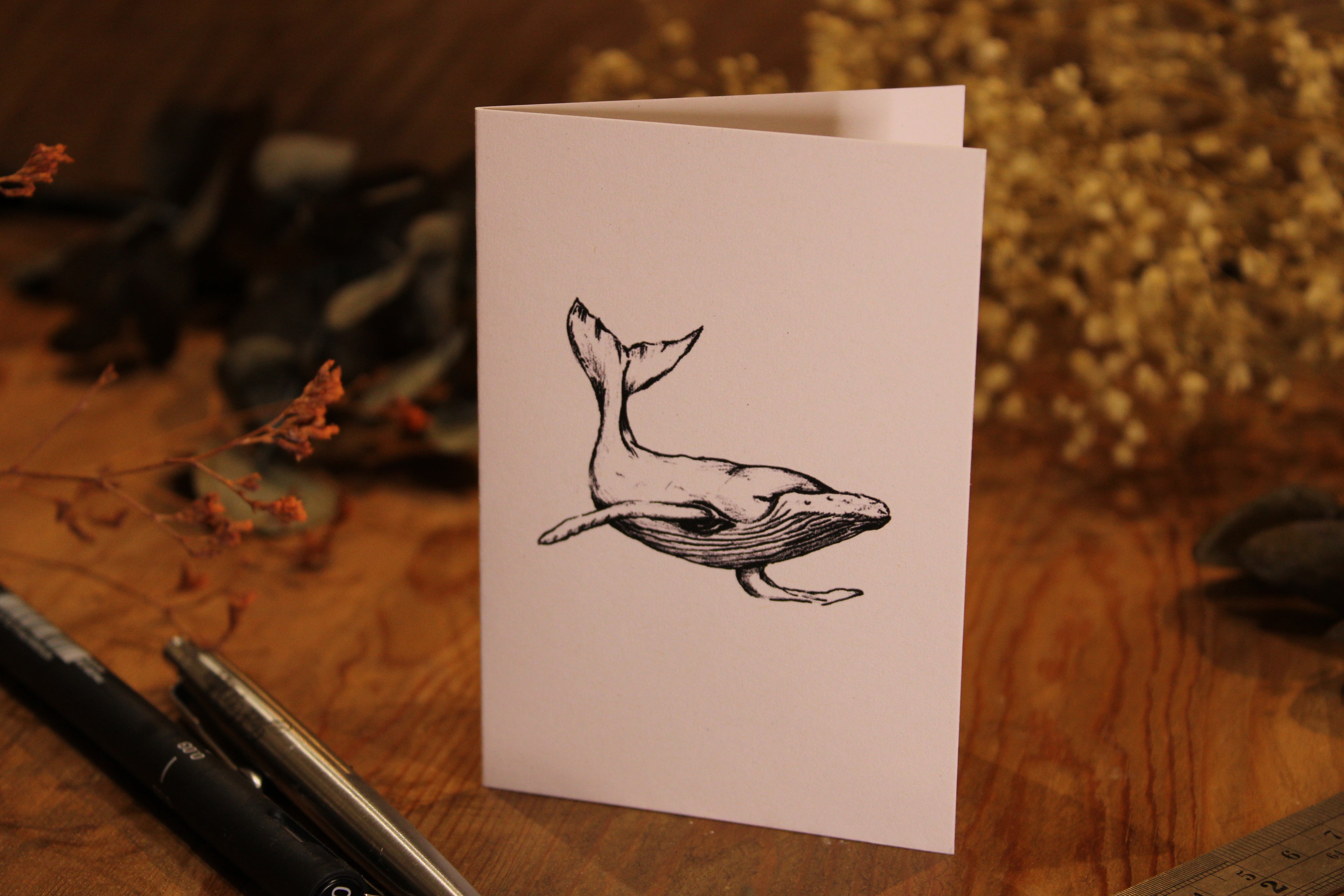 Whale Greeting Card