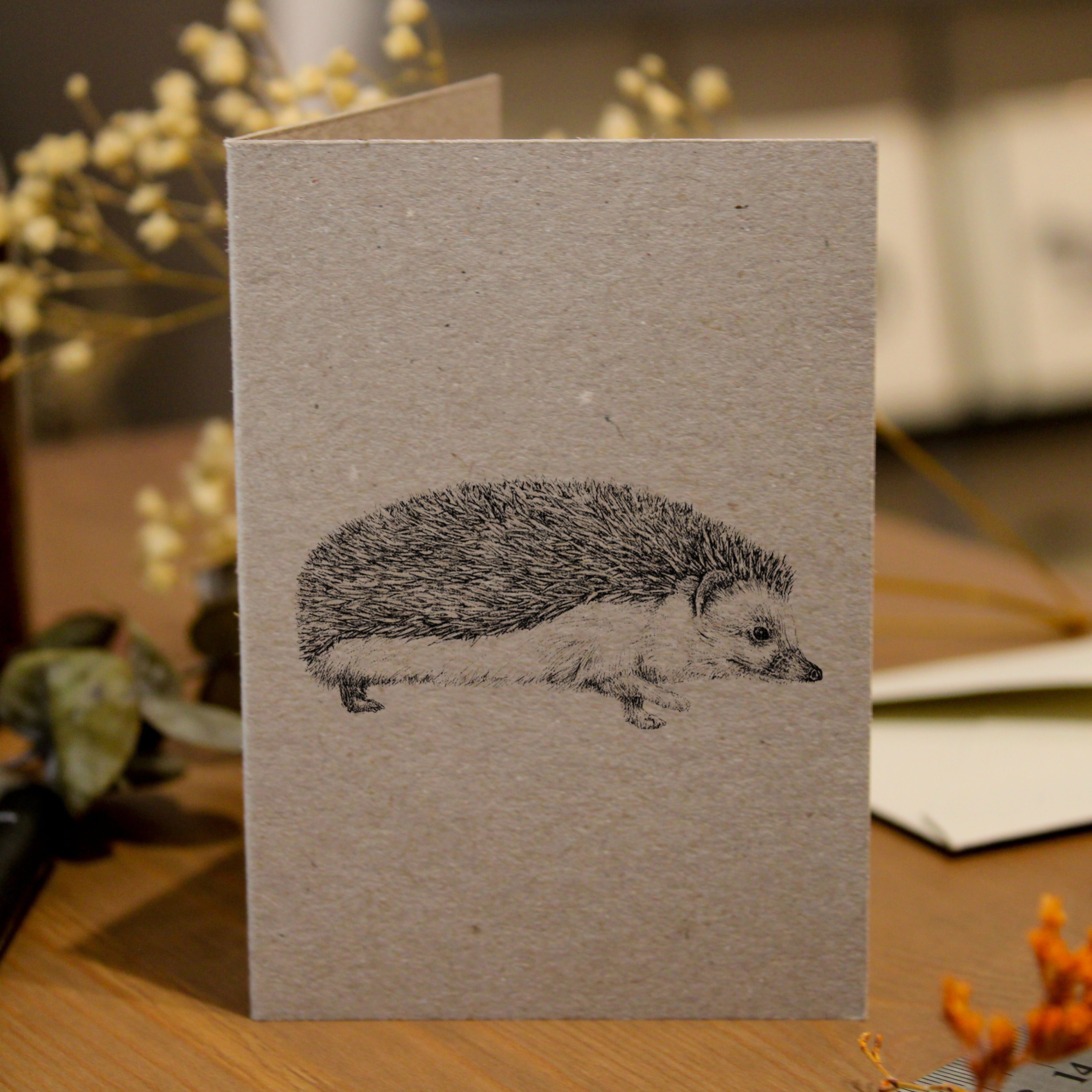 Hedgehog Greeting Card