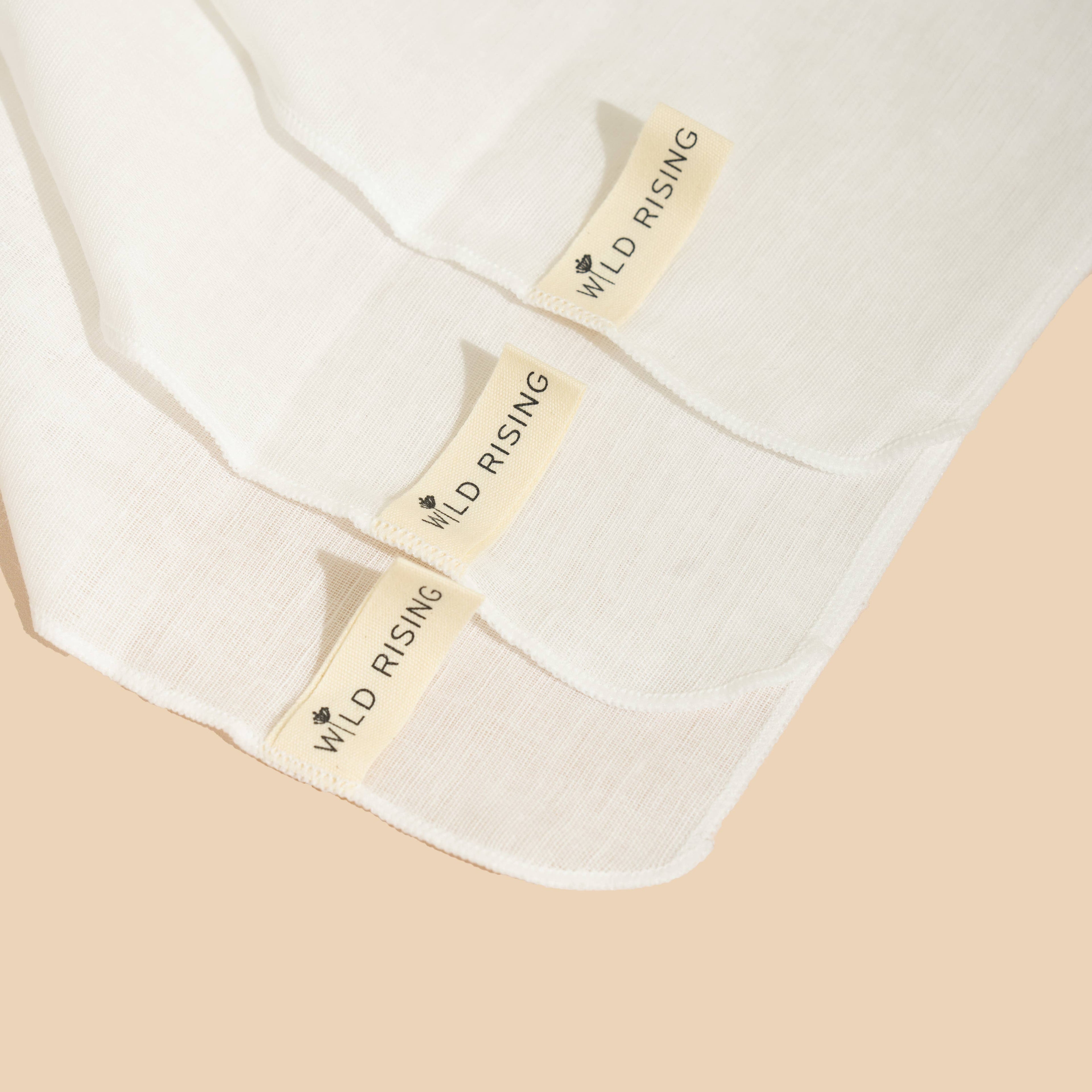 Reusable Cotton Muslin Face Cloths