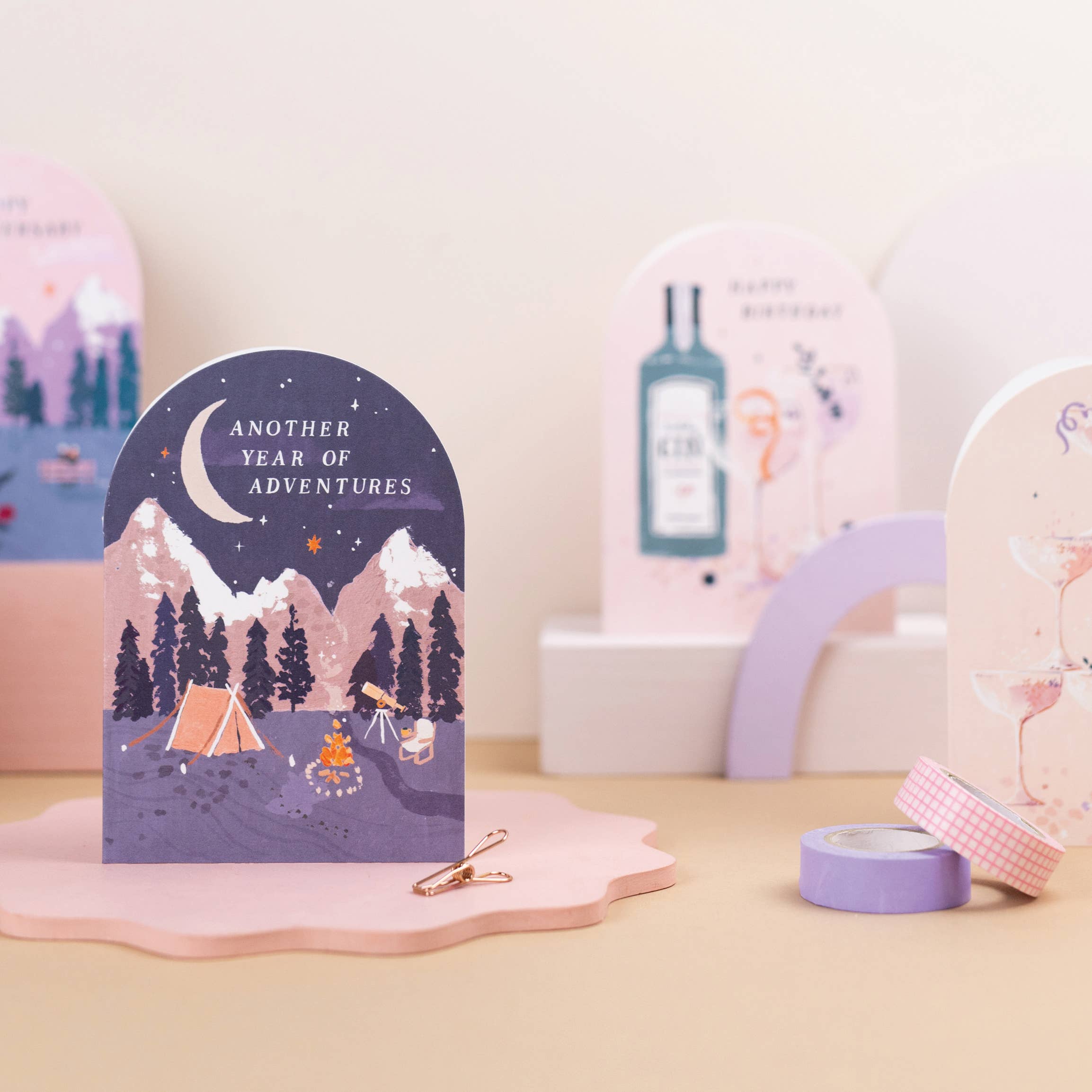 Selection of Sister Paper Co Birthday Greeting Cards