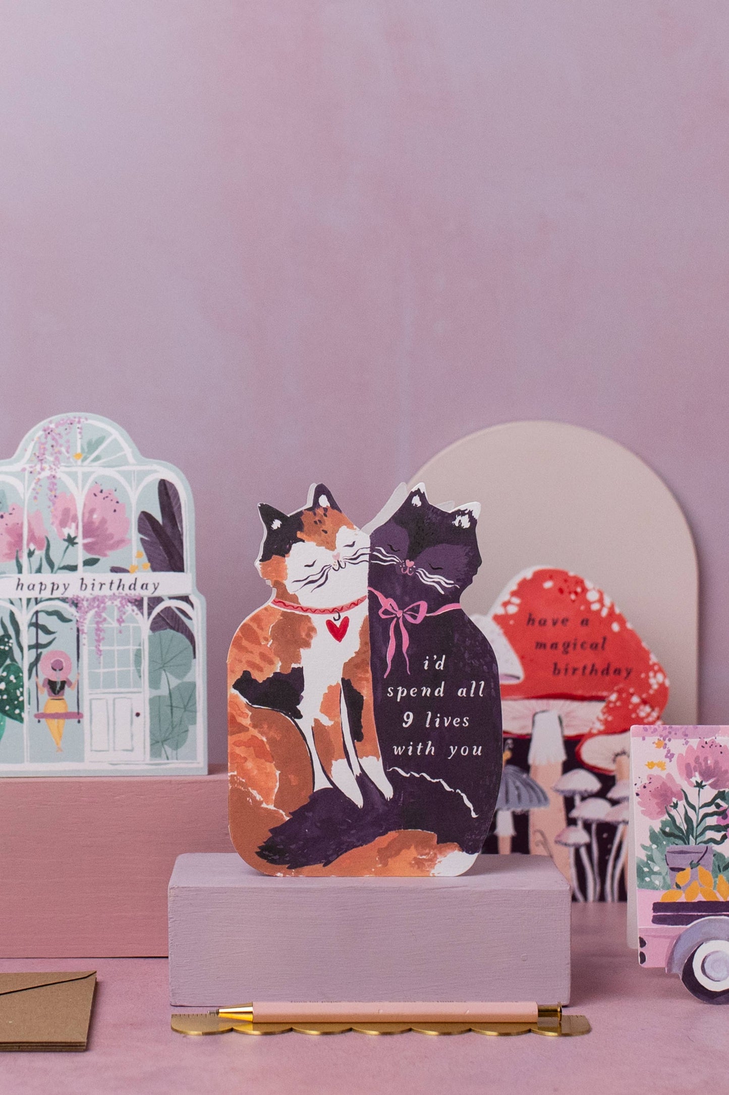Selection of Sister Paper Co Birthday Greeting Cards