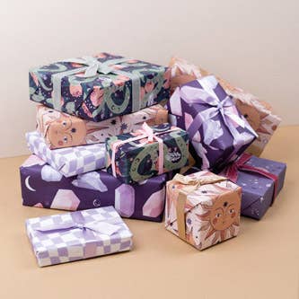 Selection of Sister Paper Co Gift Wrapping Paper