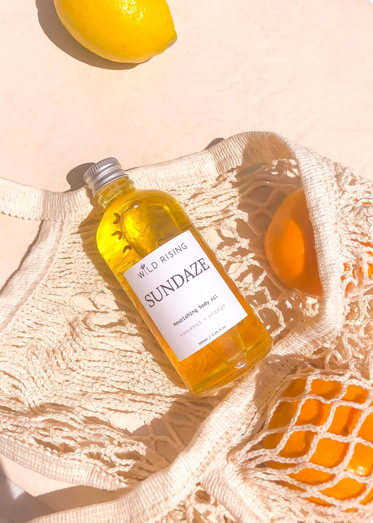 Sundaze Natural Skincare Coconut & Orange Body Oil