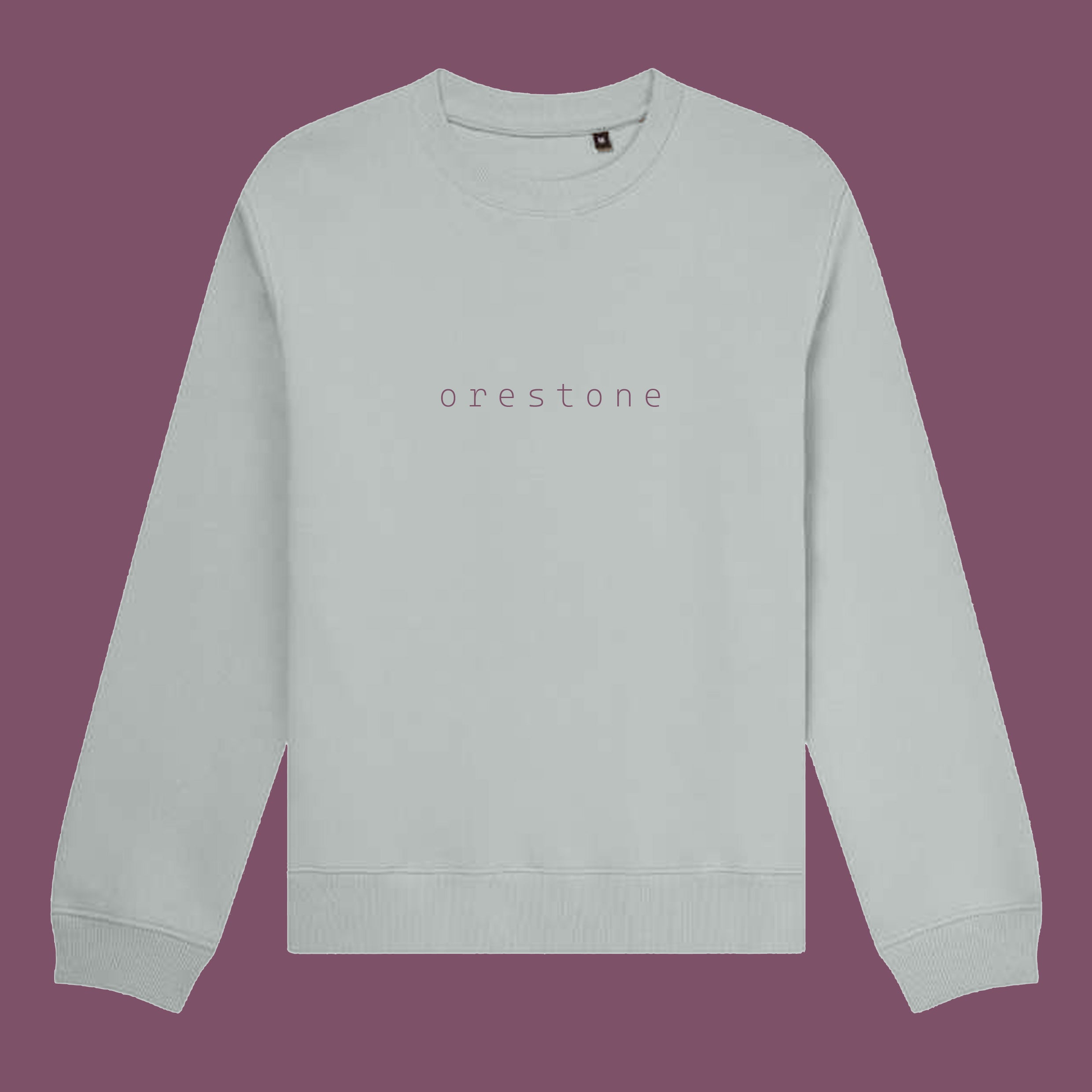 Grey Seaweed Sweatshirt With Pockets