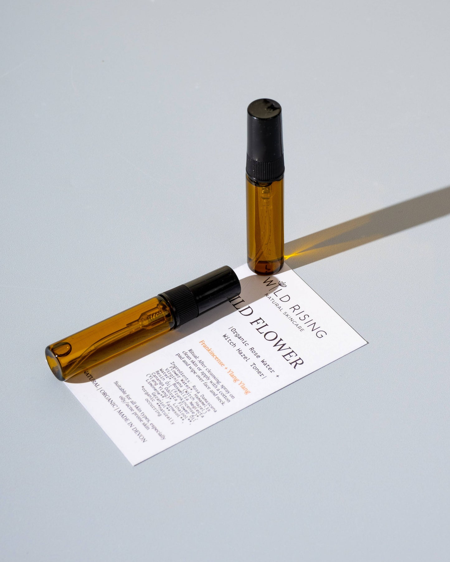 Wild Flower Natural Skincare Face Toner Travel Mini