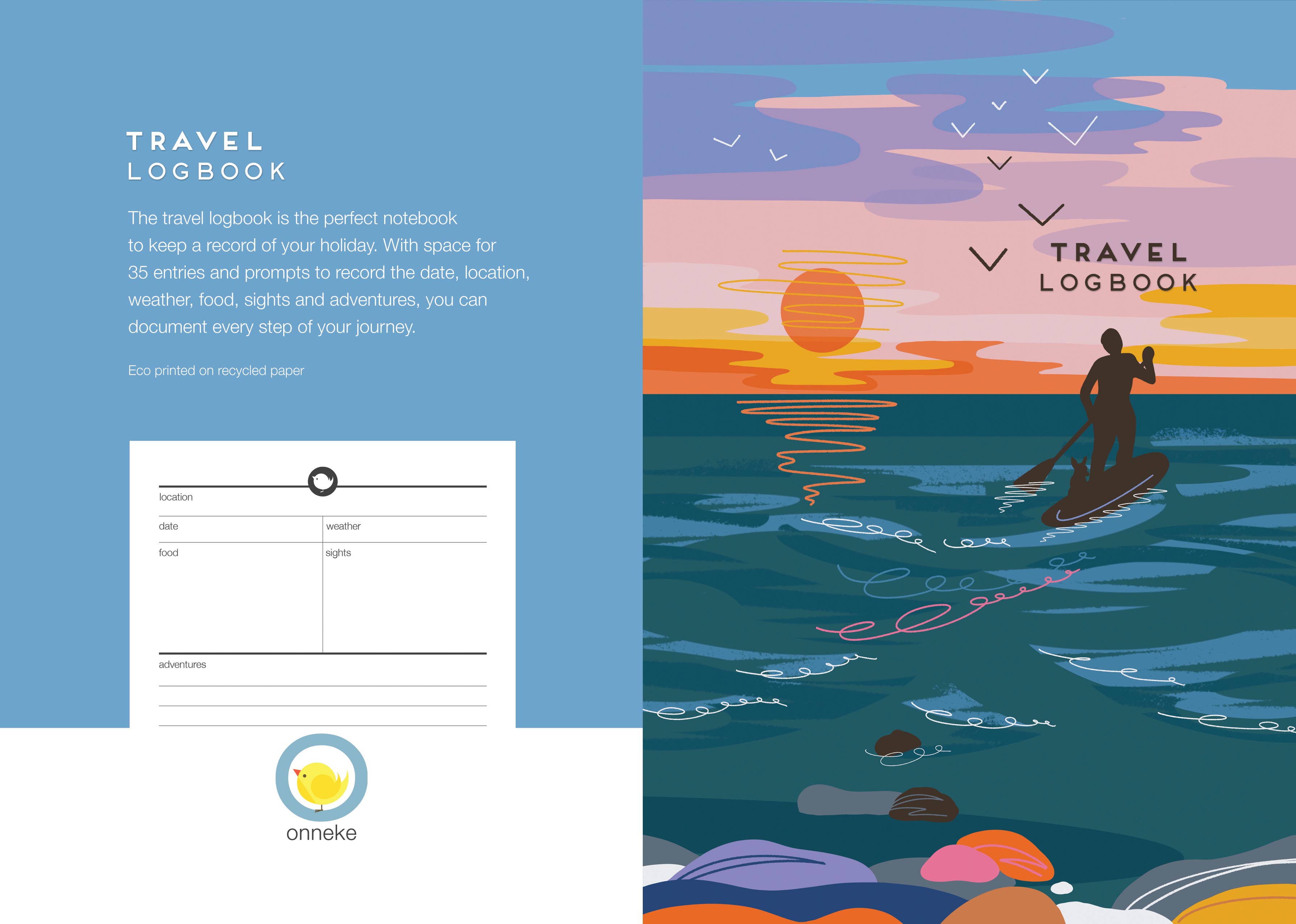 Travel Logbook - Ocean Paddleboarder