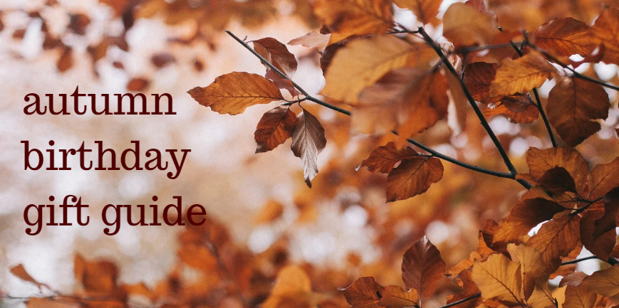 Autumn Birthdays 🍂
