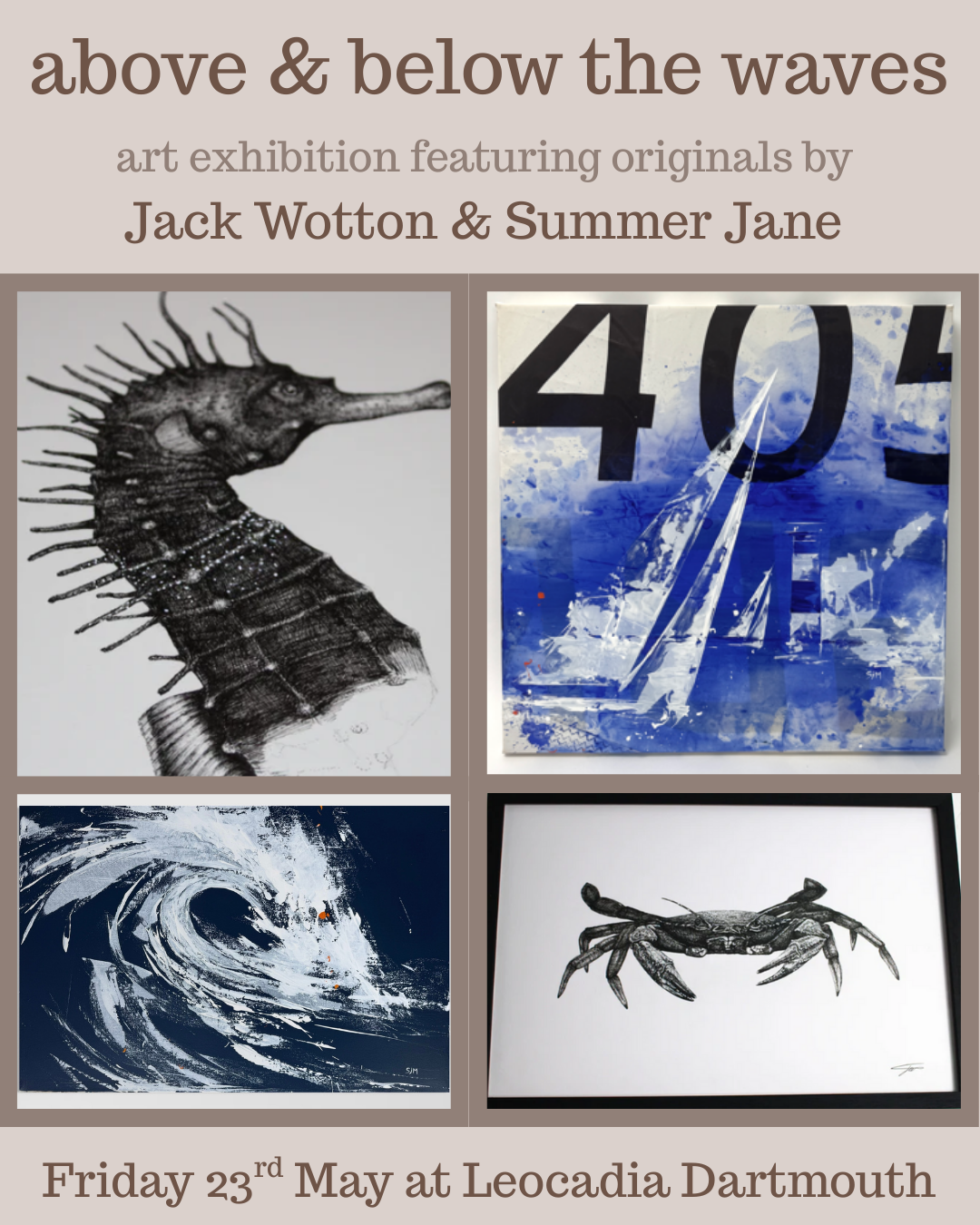 Leocadia's Debut Art Exhibition at Dartmouth Galleries Night