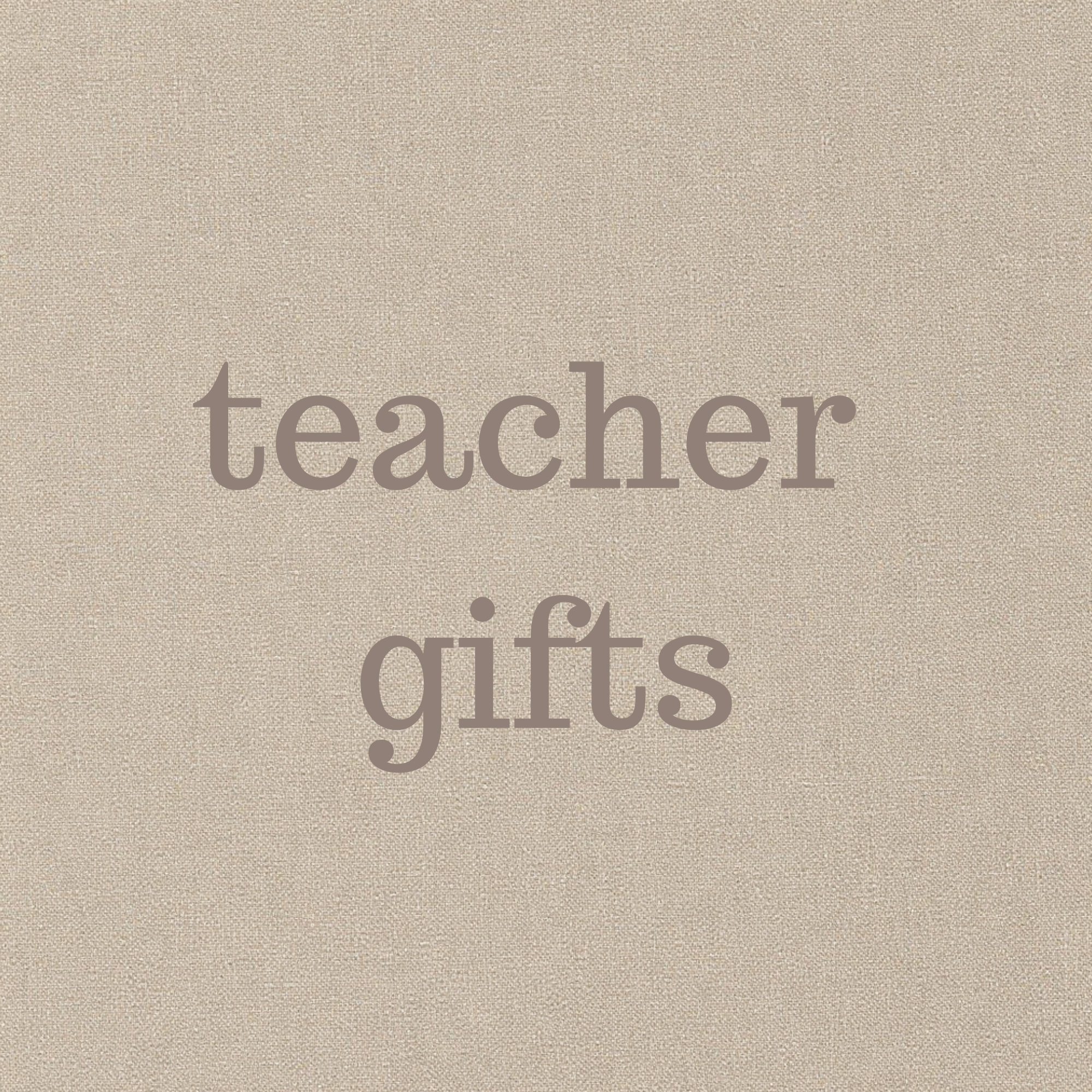 teacher gifts