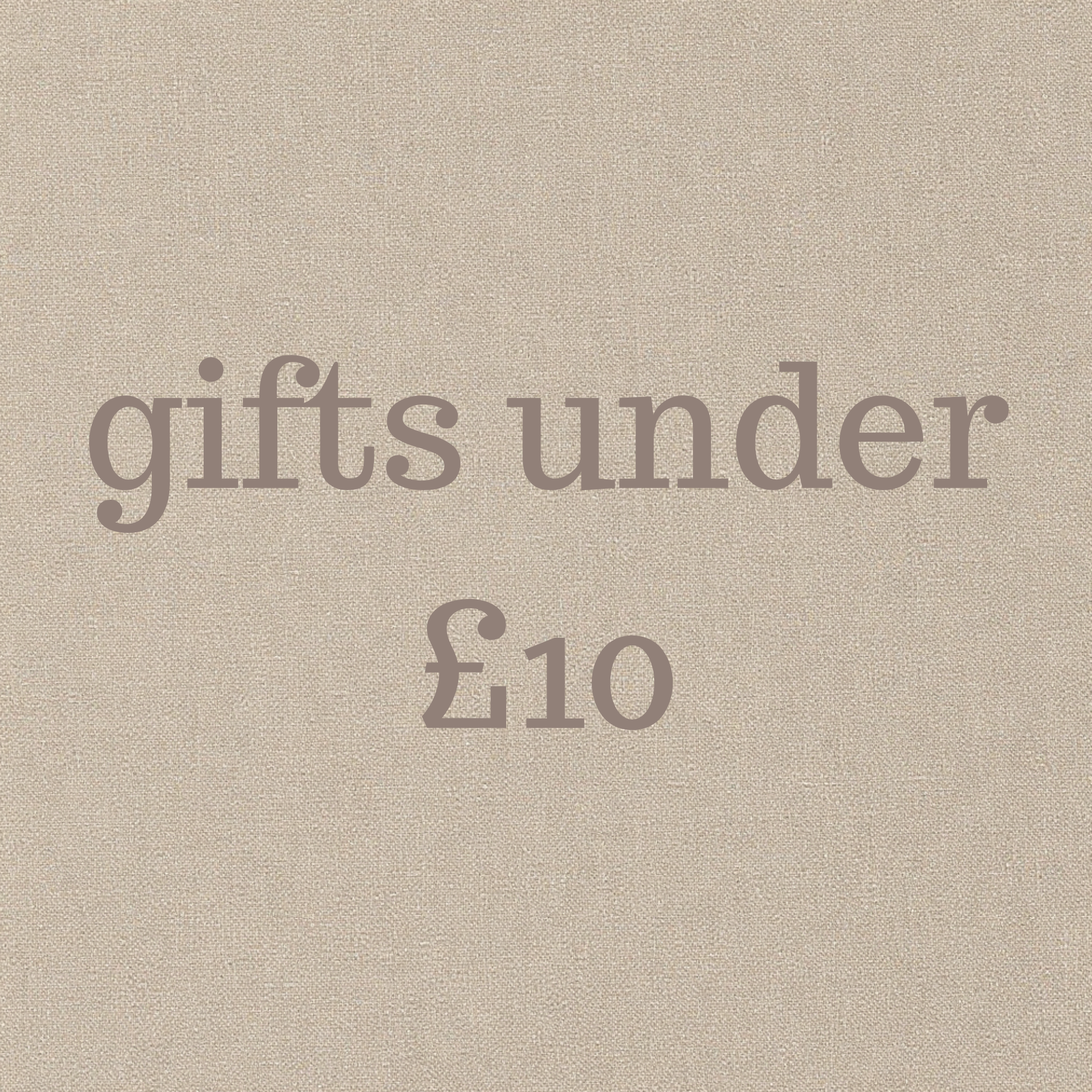 gifts under £10