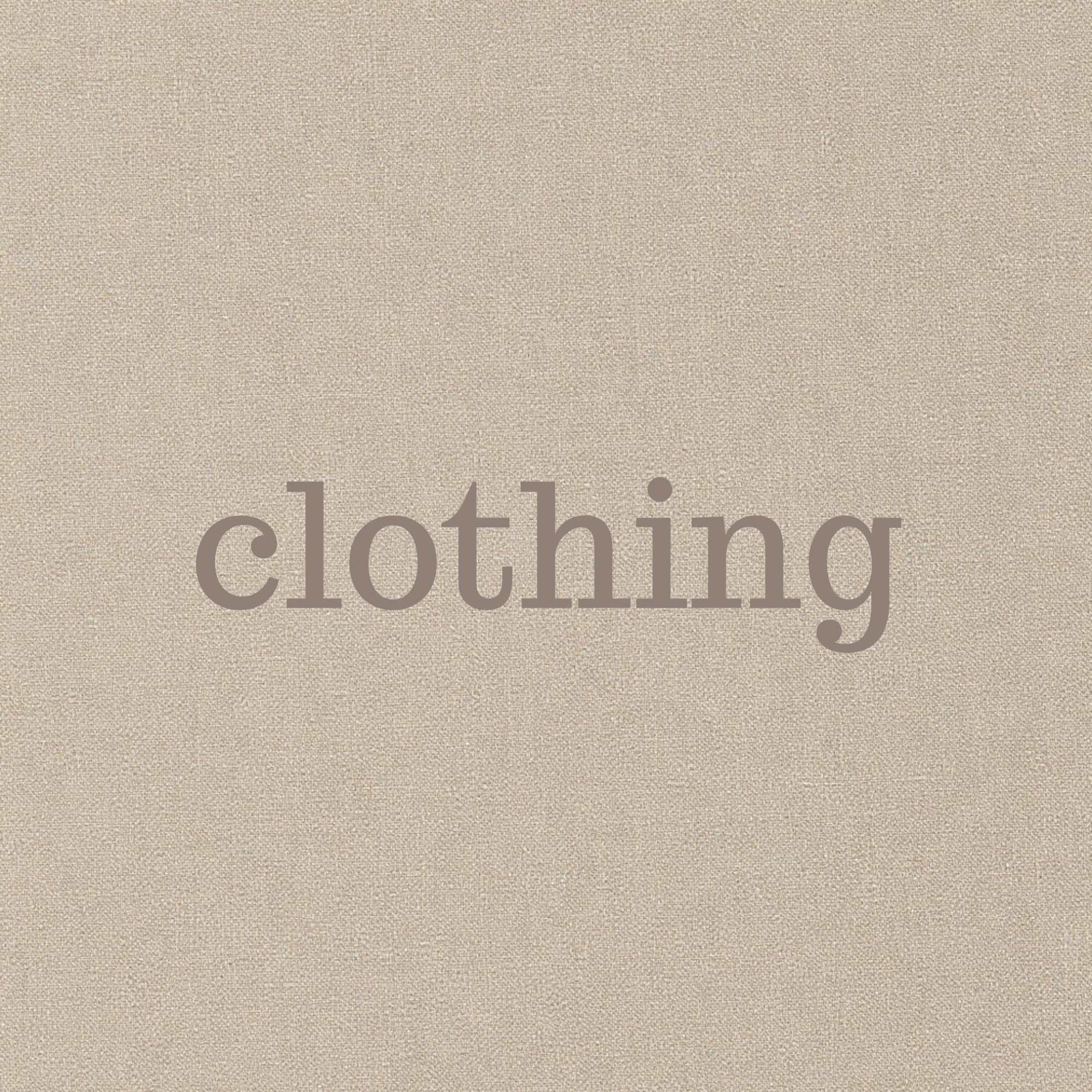 clothing