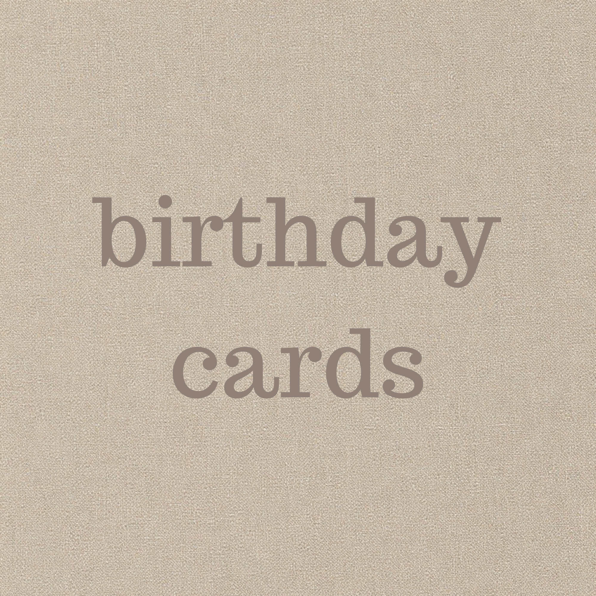 birthday cards
