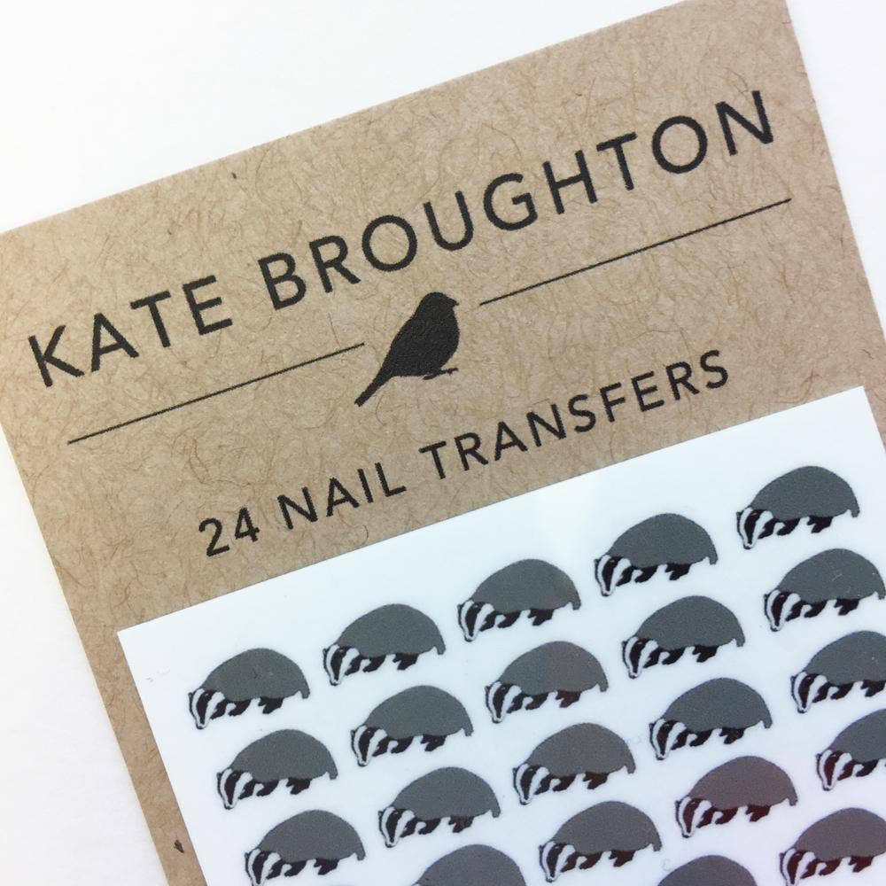 Badger Nail Art Transfers