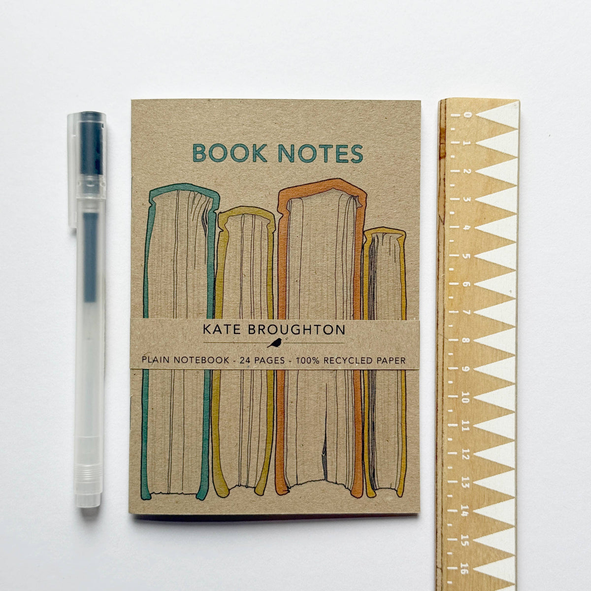 Illustrated Kraft Pocket Notebooks
