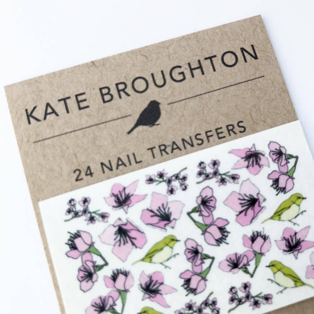Cherry Blossom Nail Art Transfers