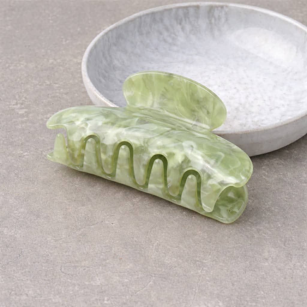 Pearlescent Claw Clip