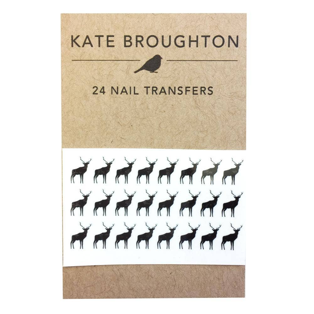 Deer/Stag Nail Art Transfers
