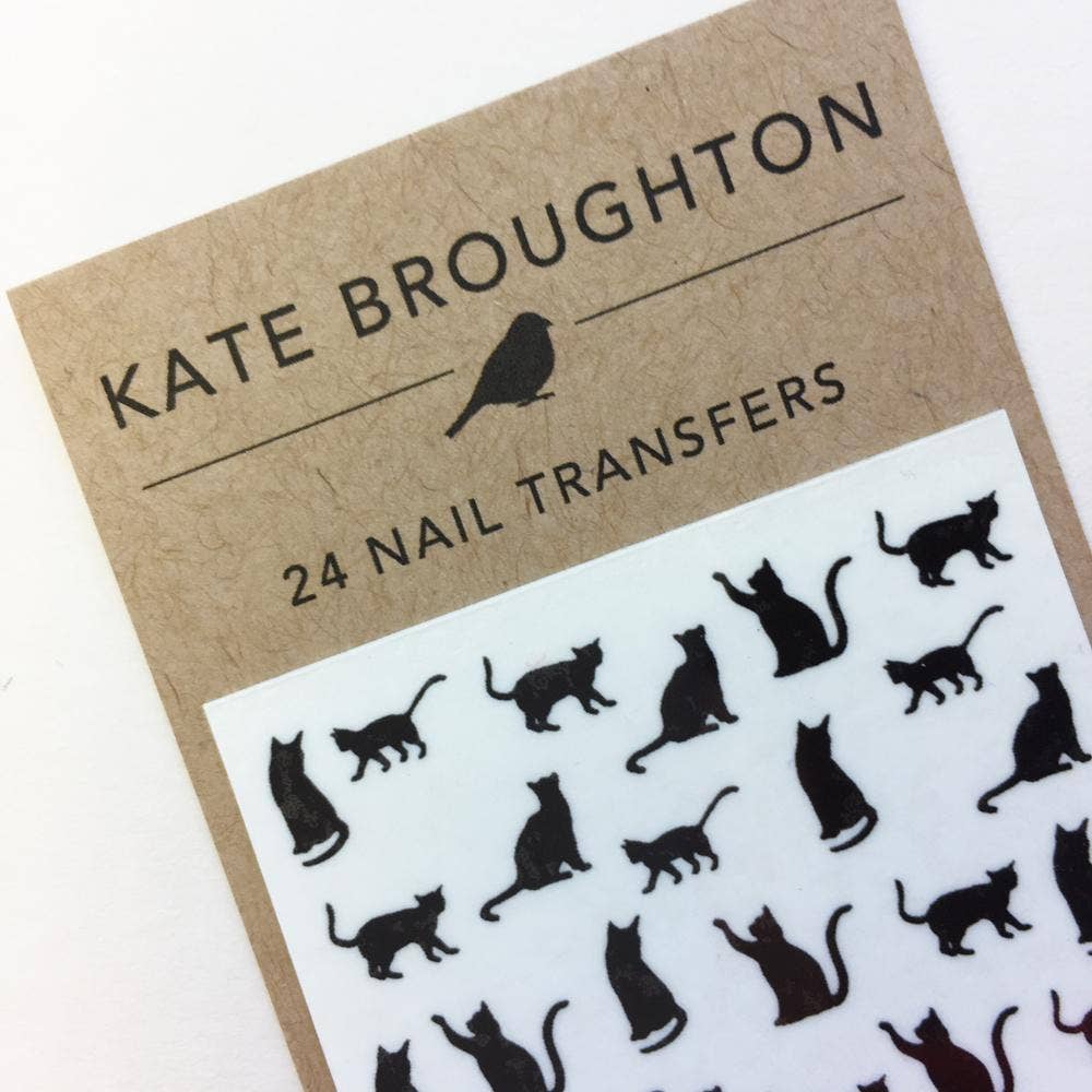 Cat Nail Art Transfers