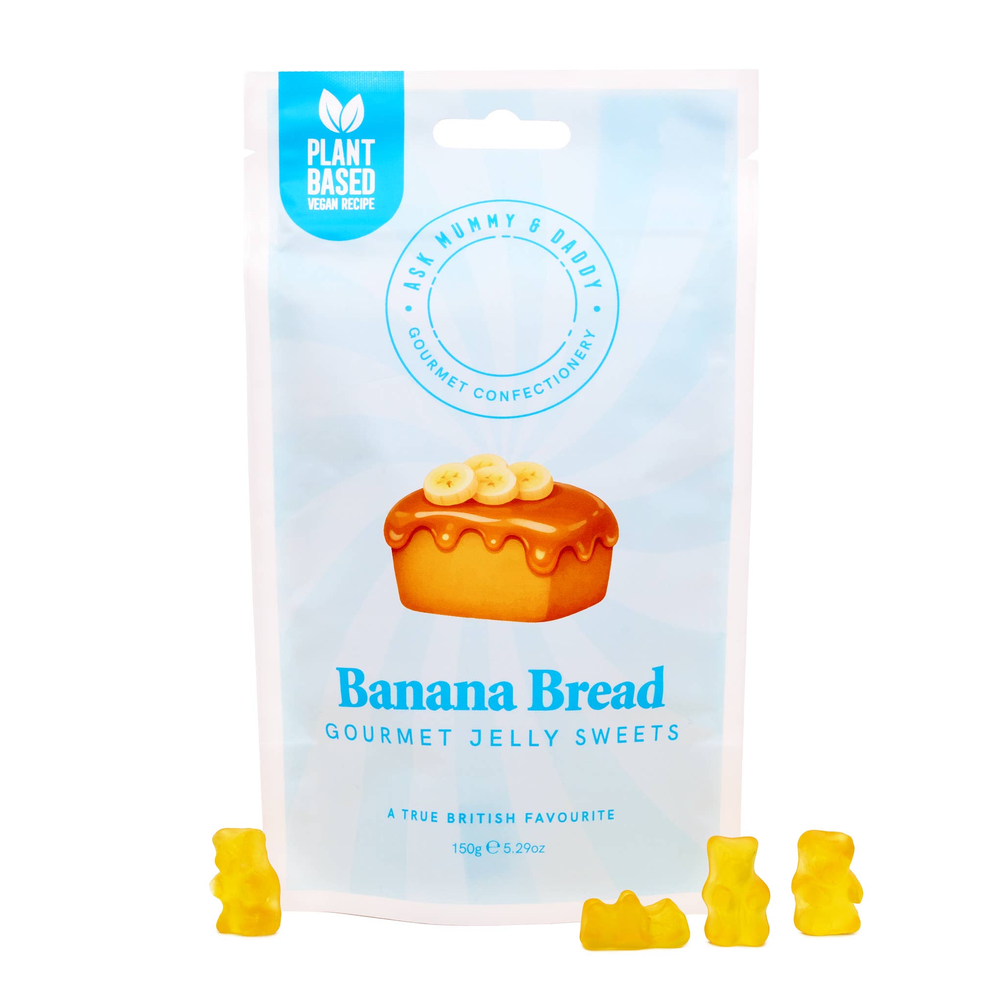 Banana Bread Flavoured Gummy Sweets