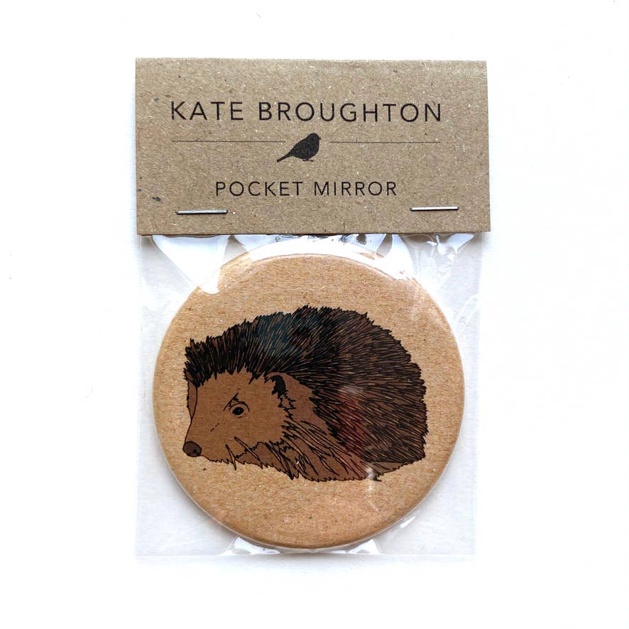 Illustrated Pocket Mirror
