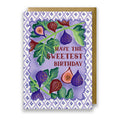 "Sweetest Birthday" Figs Greeting Card