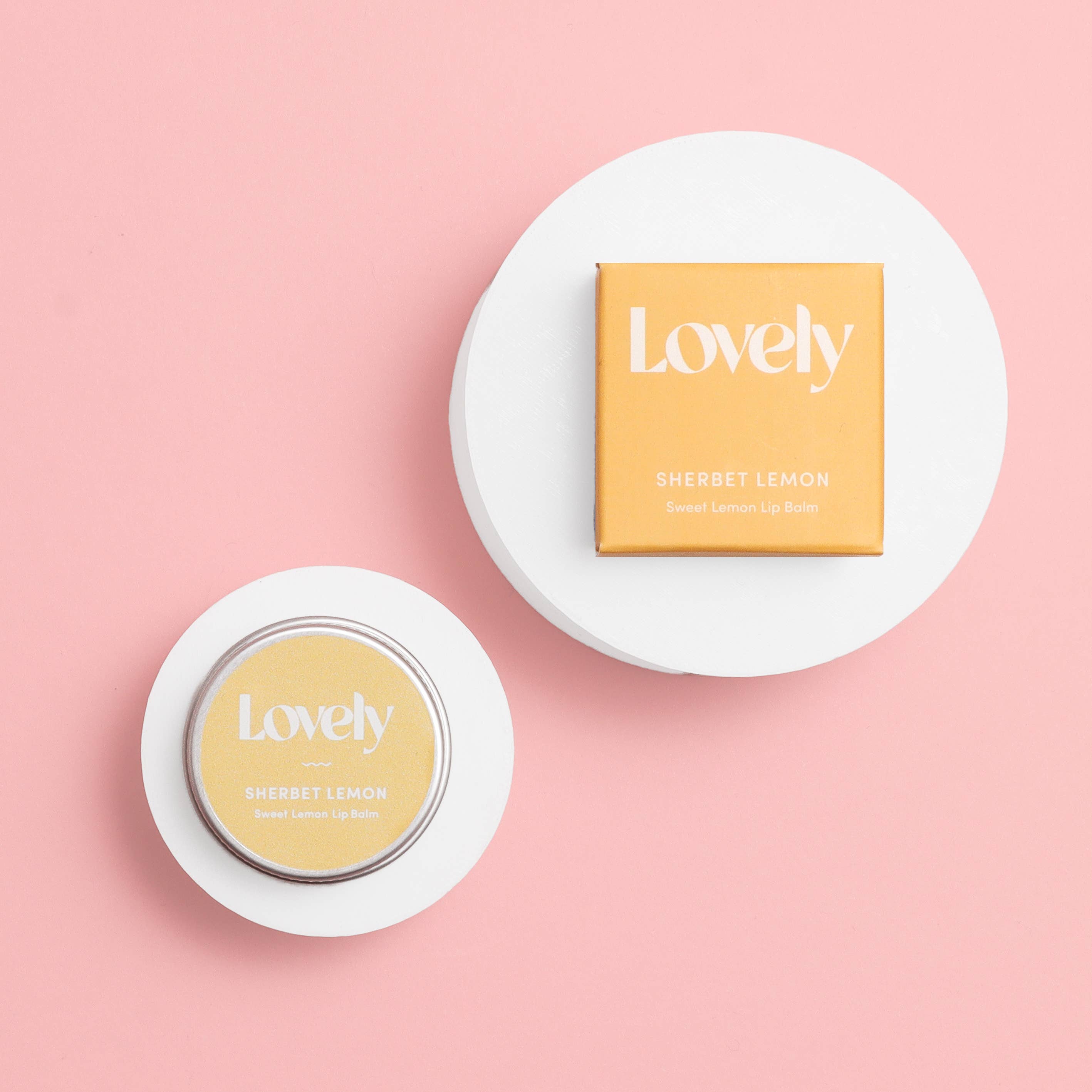 Sherbet Lemon Lip Balm