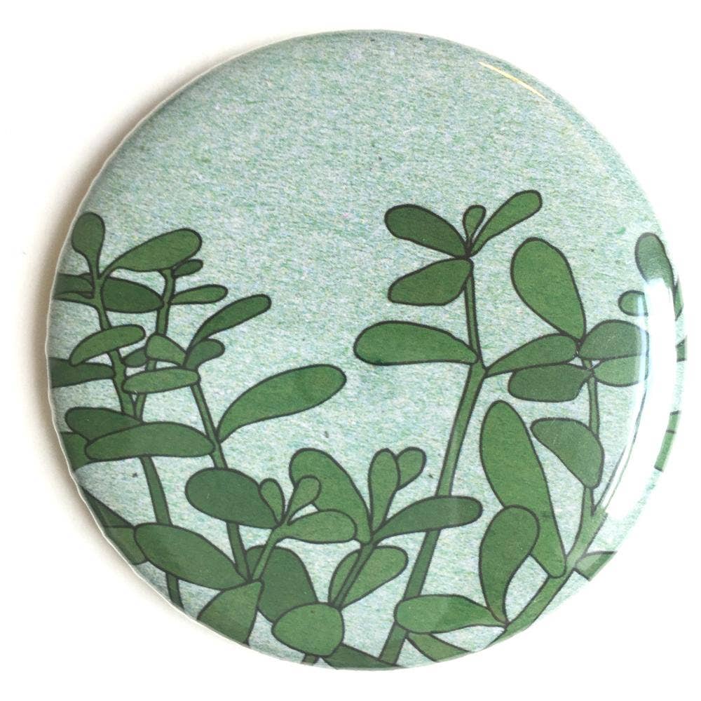 Illustrated Pocket Mirror