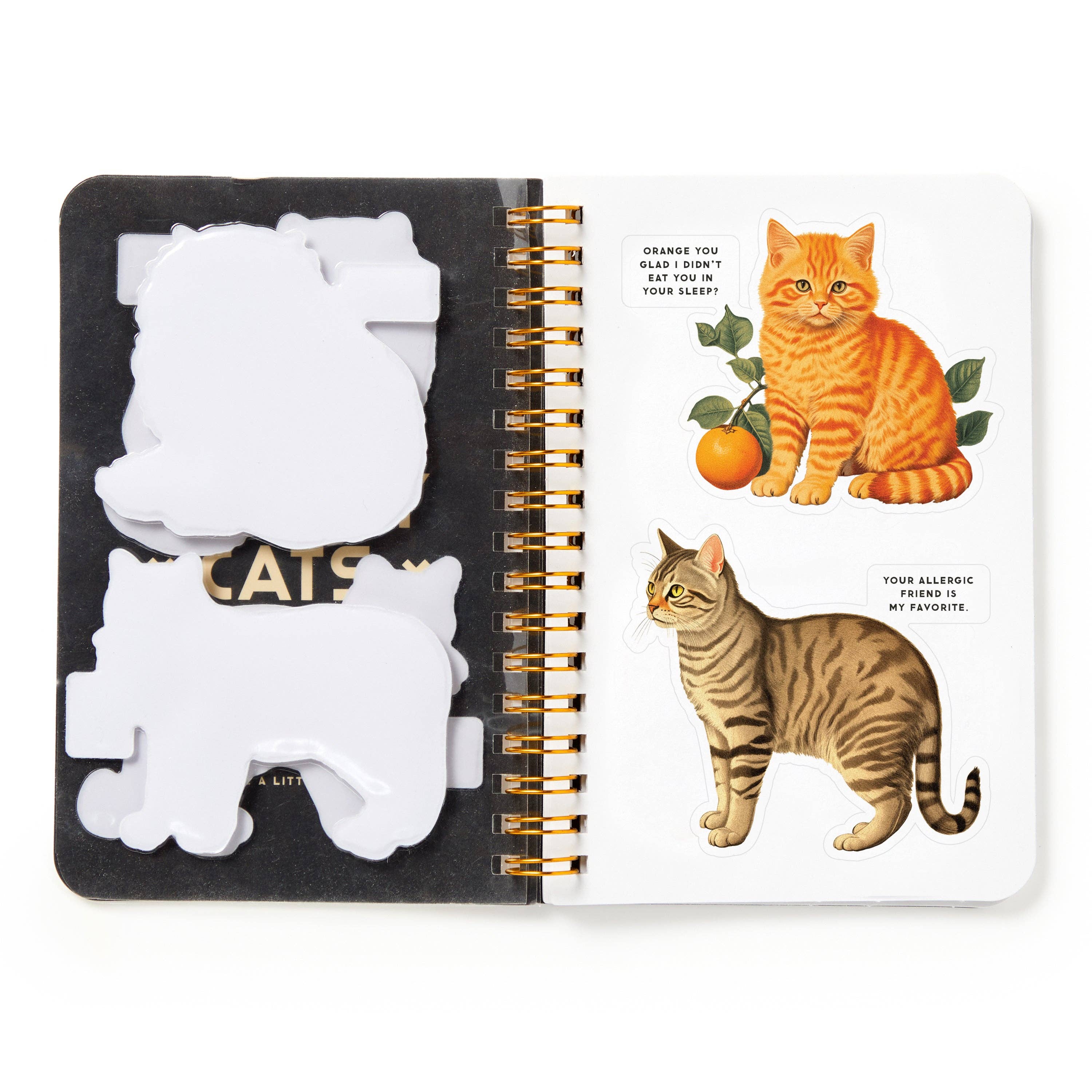 "Moody Cats" Sticker Book