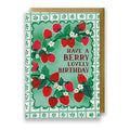"Berry Lovely Birthday" Greeting Card