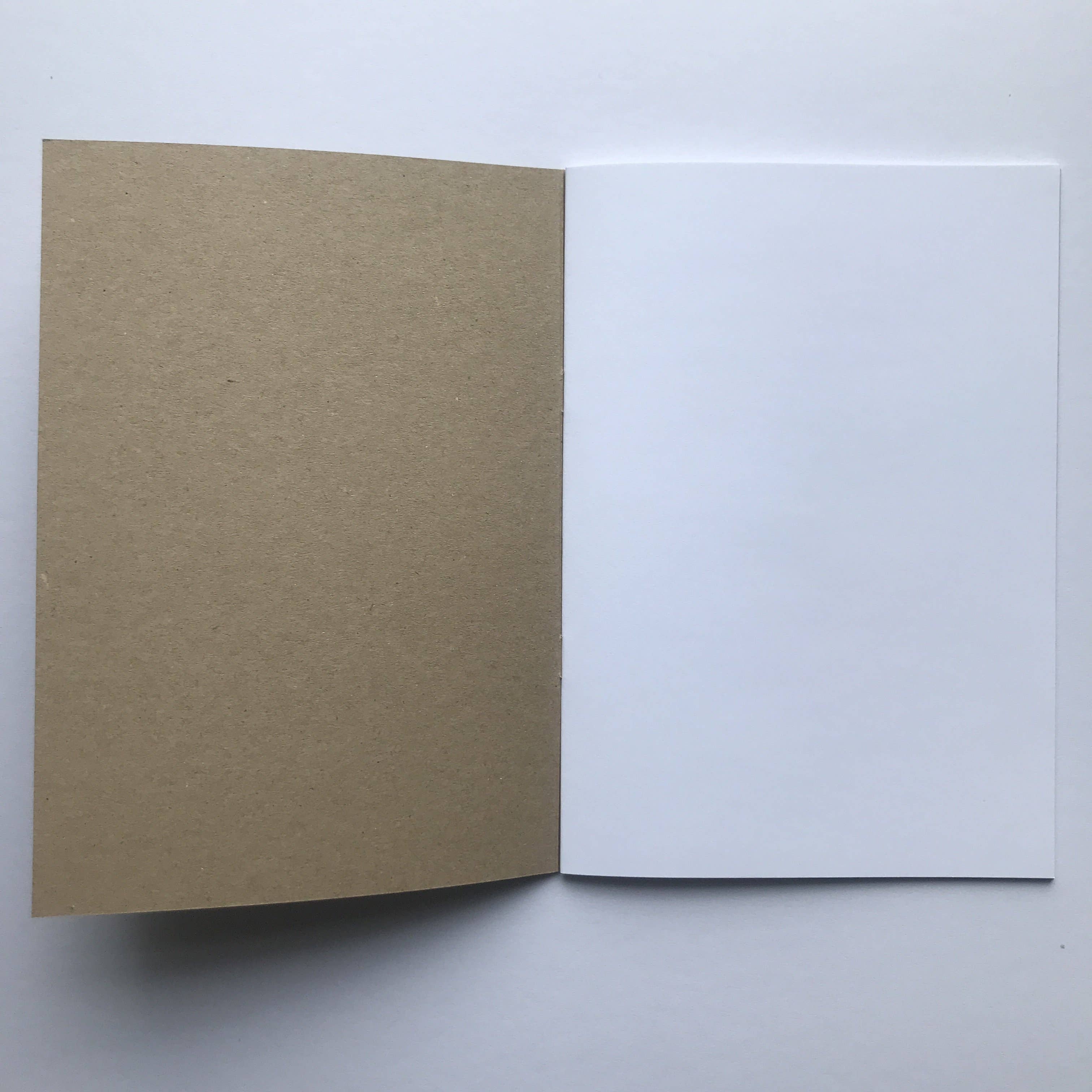 Illustrated Kraft Notebook