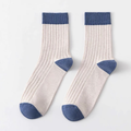 Men's Colour Block Rib Socks