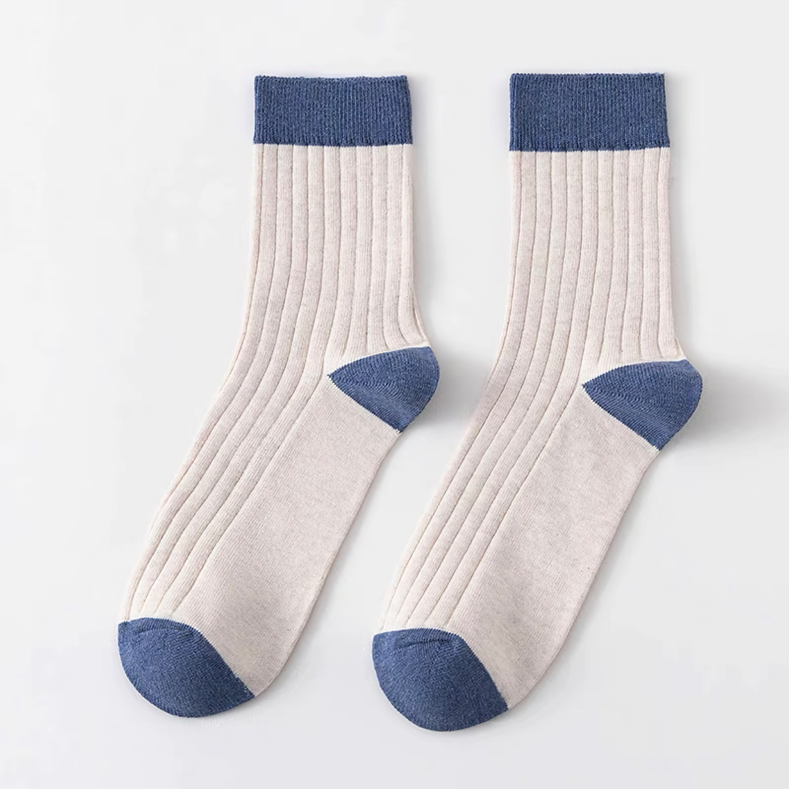 Men's Colour Block Rib Socks