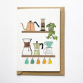 Coffee Greeting Card 