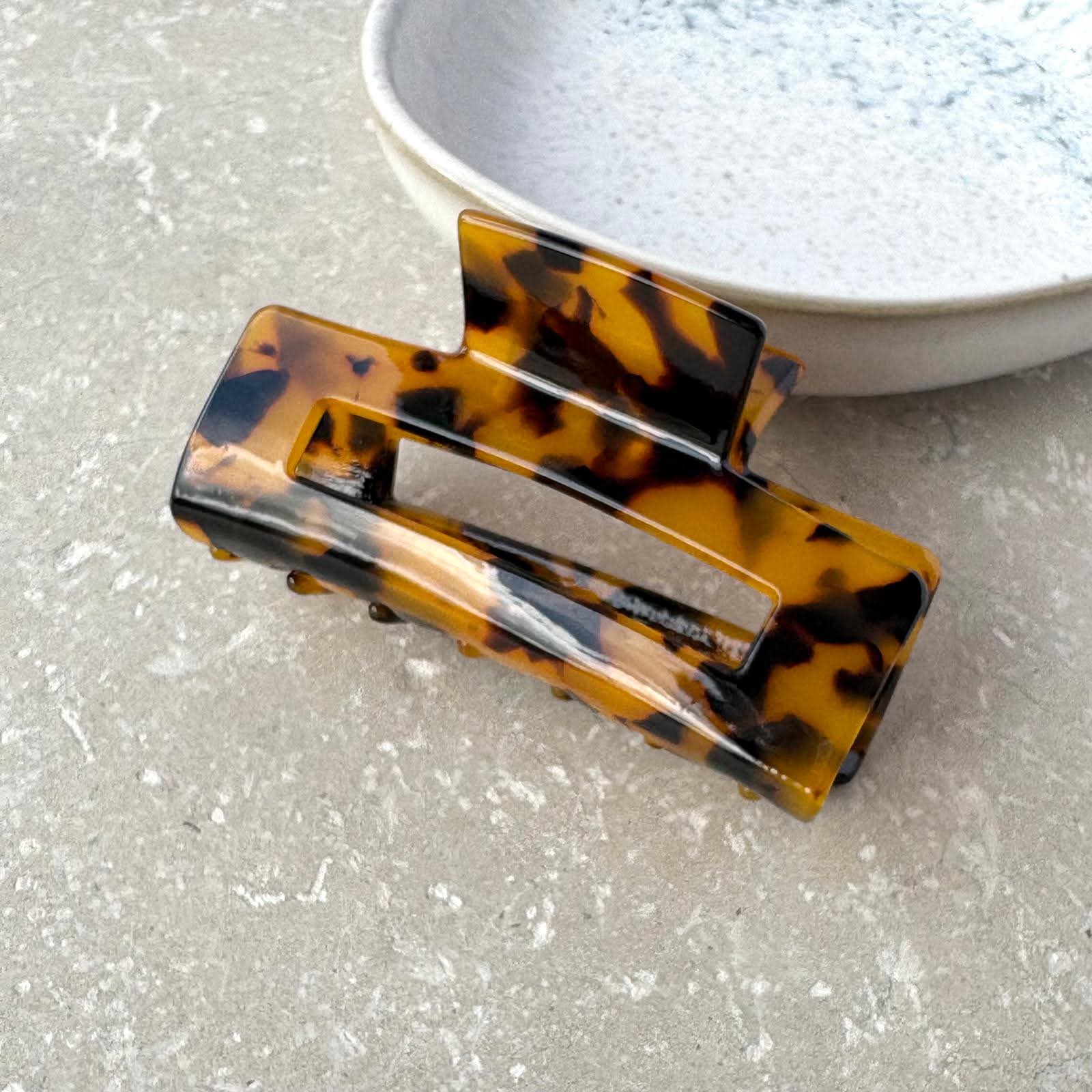 Rectangular Hair Claw Clip