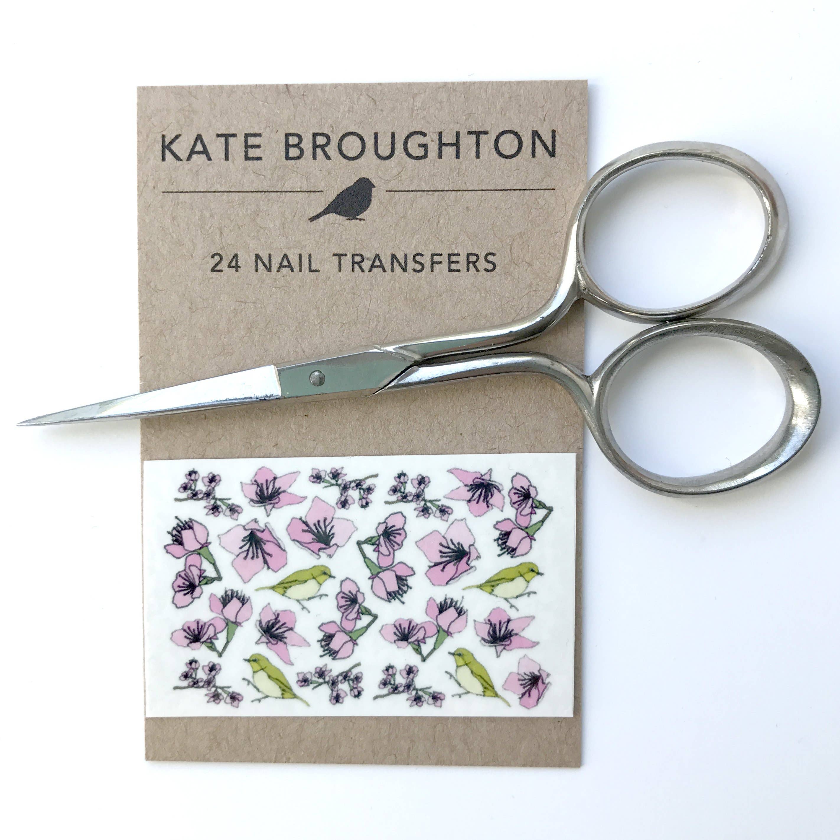 Cherry Blossom Nail Art Transfers